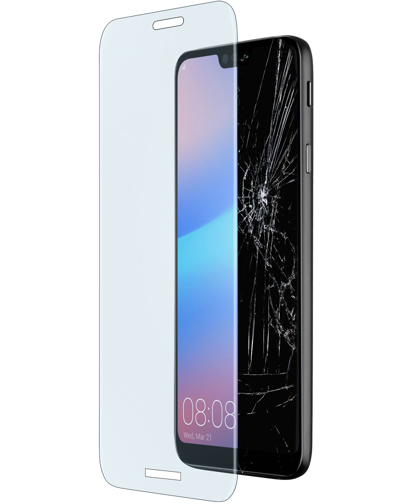 Huawei P20 Lite, SP tempered glass, transparent