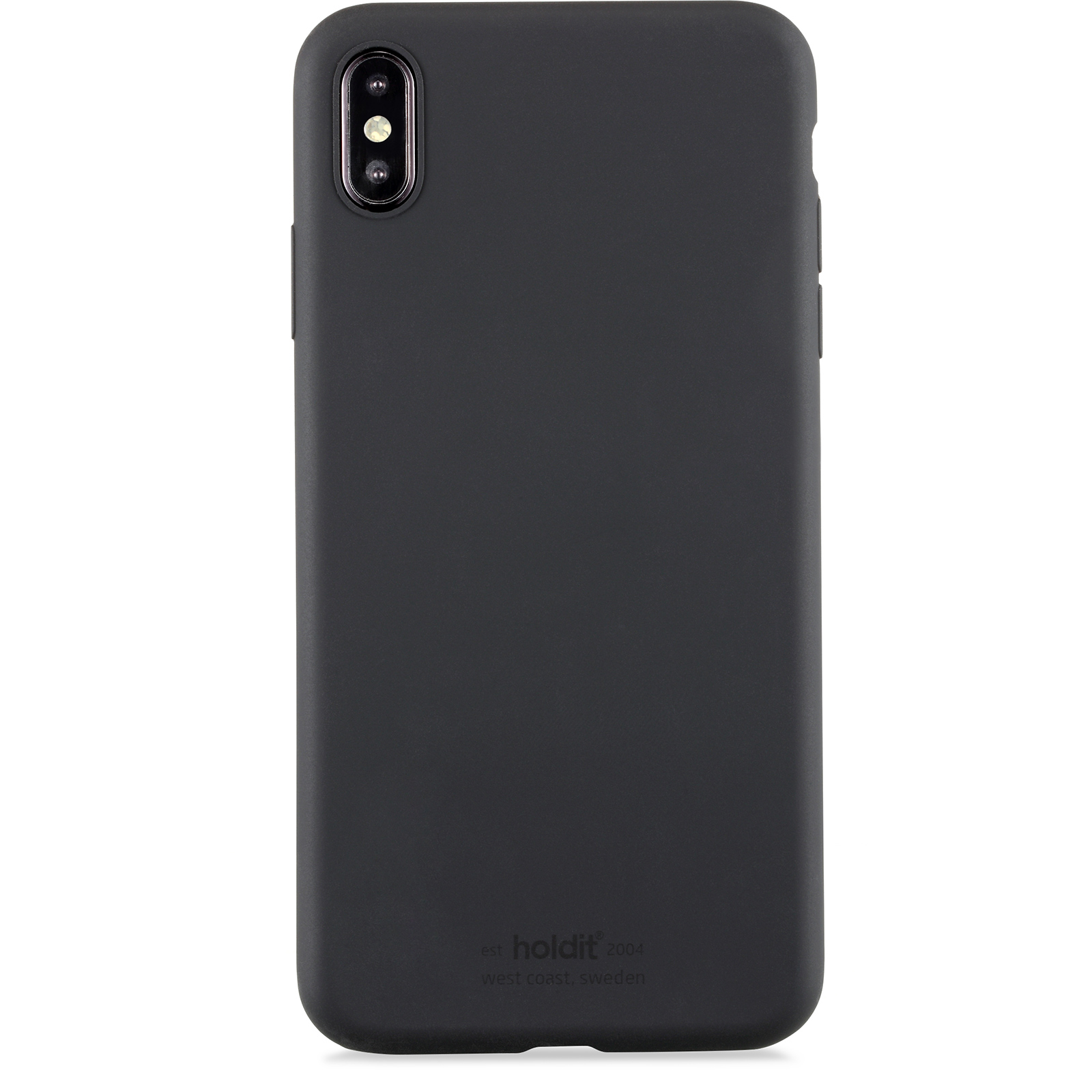 iPhone XS Max, case silicone, black