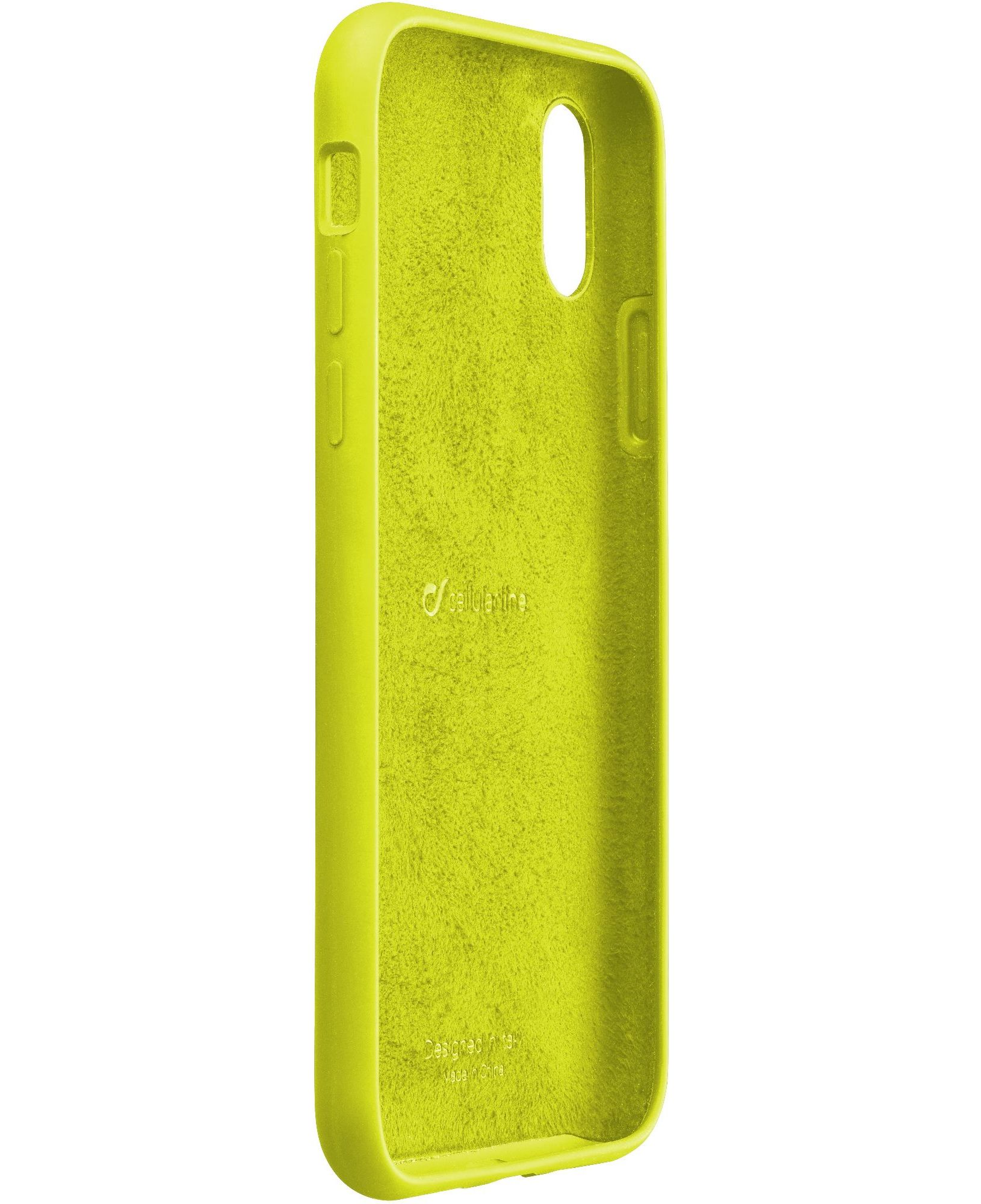 iPhone XS Max, case sensation, lime fluo