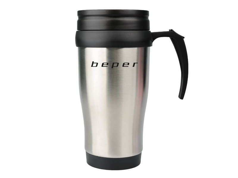 BI.521, thermal mug 400 ml, black