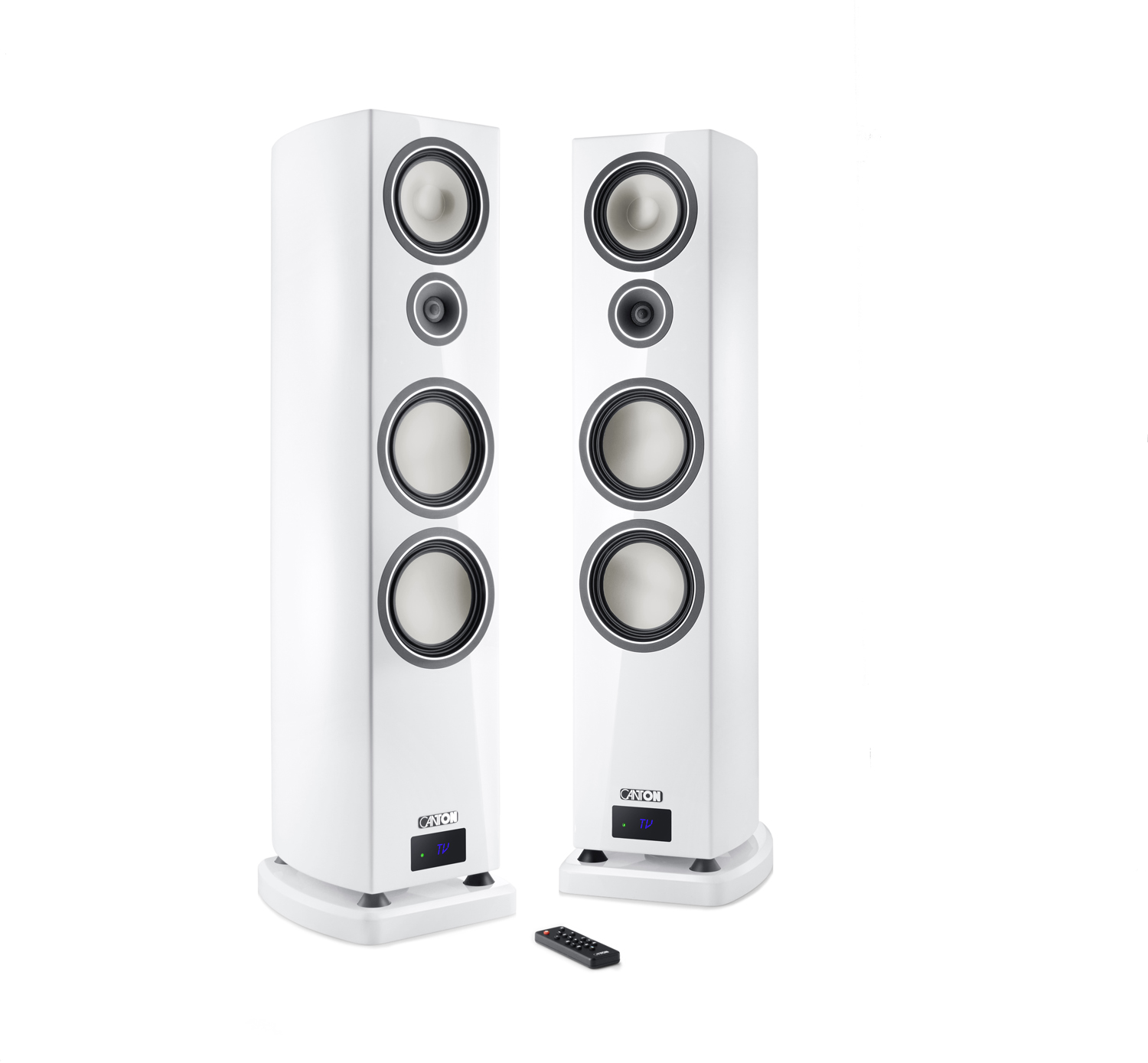 SMART VENTO 9, active wireless HiFi speaker, floorstand, white (2pc)