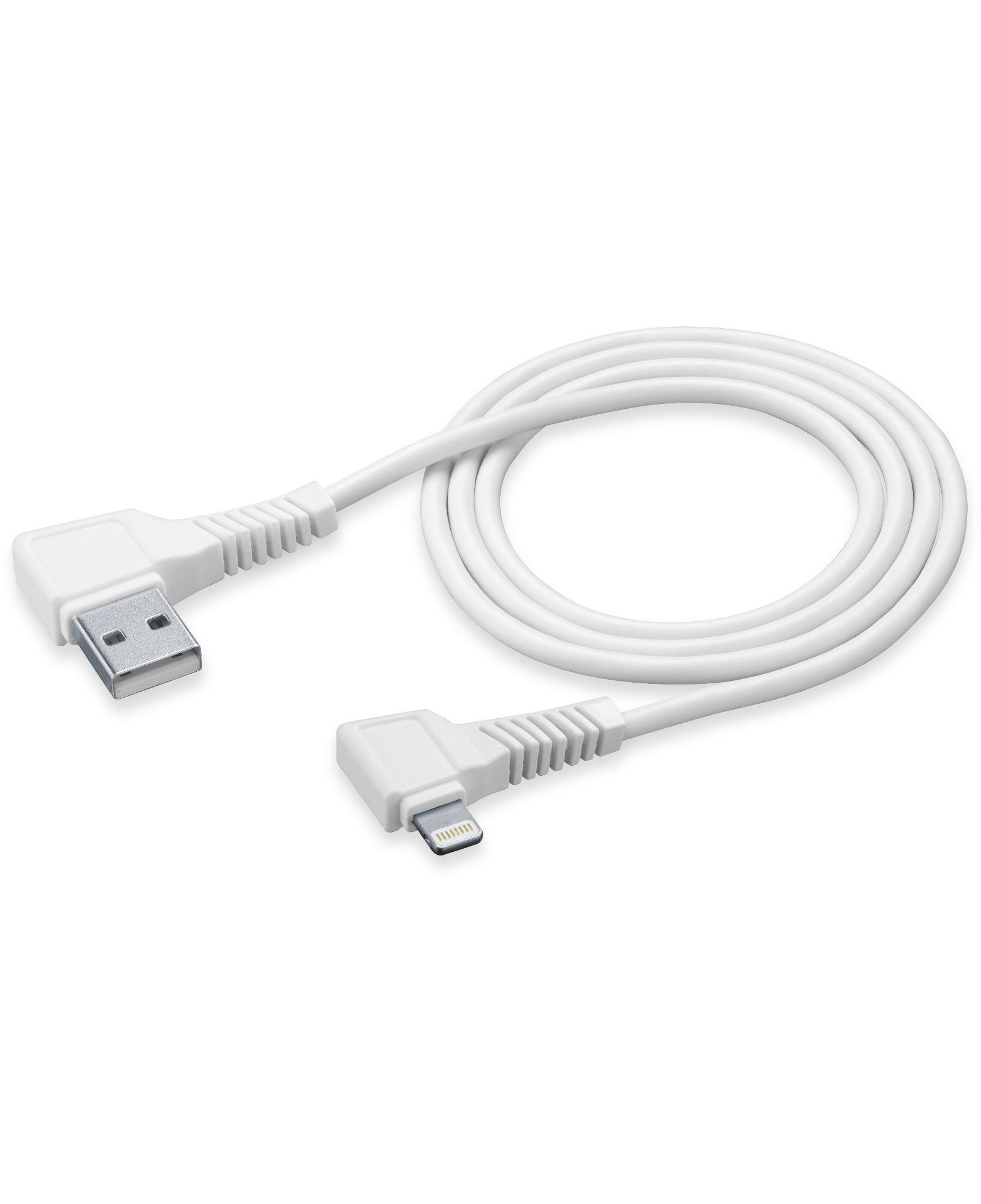 Usb cable, Apple lightning square connector 1,2m, white