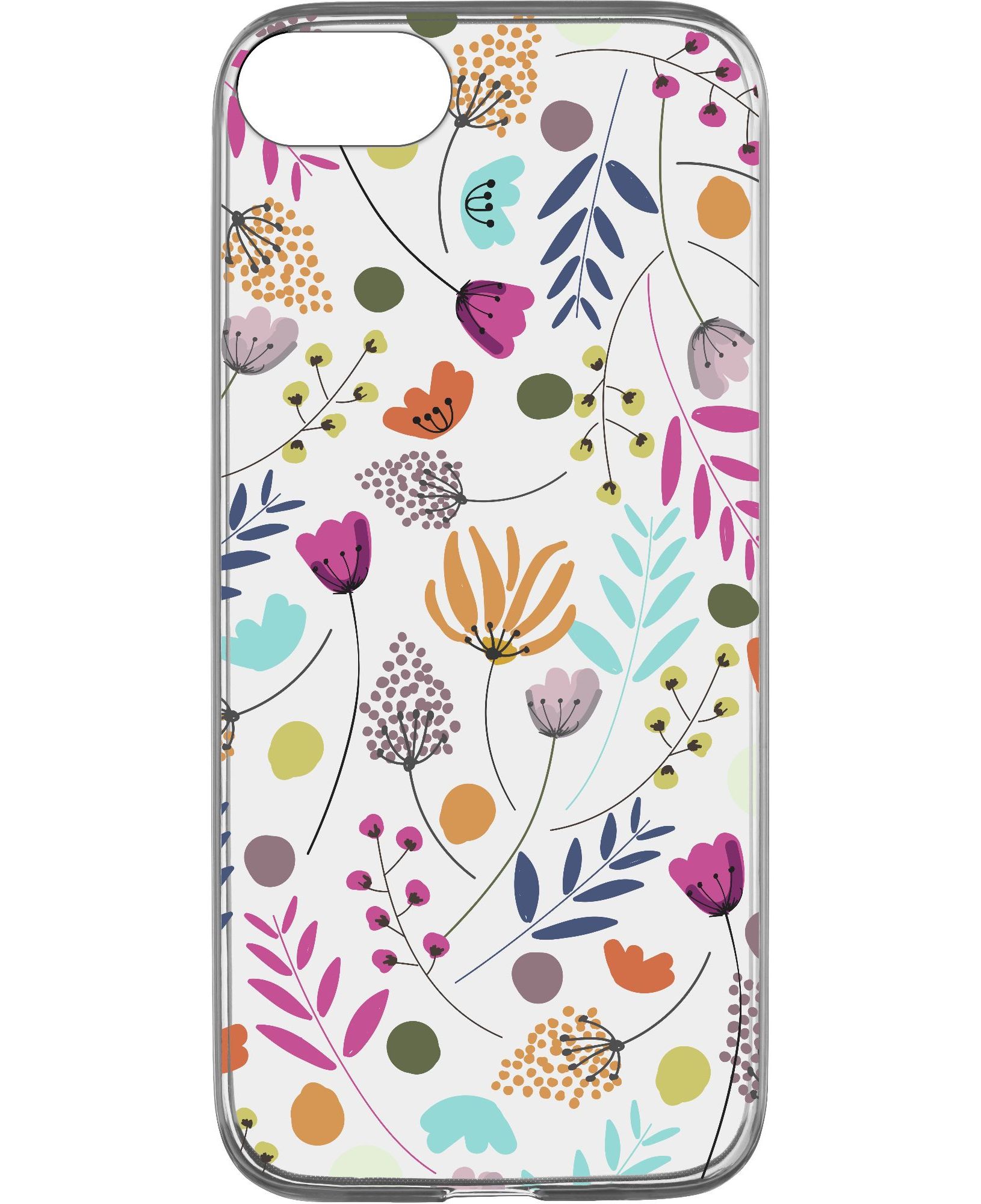 iPhone SE (2020)/8/7/6s/6, case style, flower power