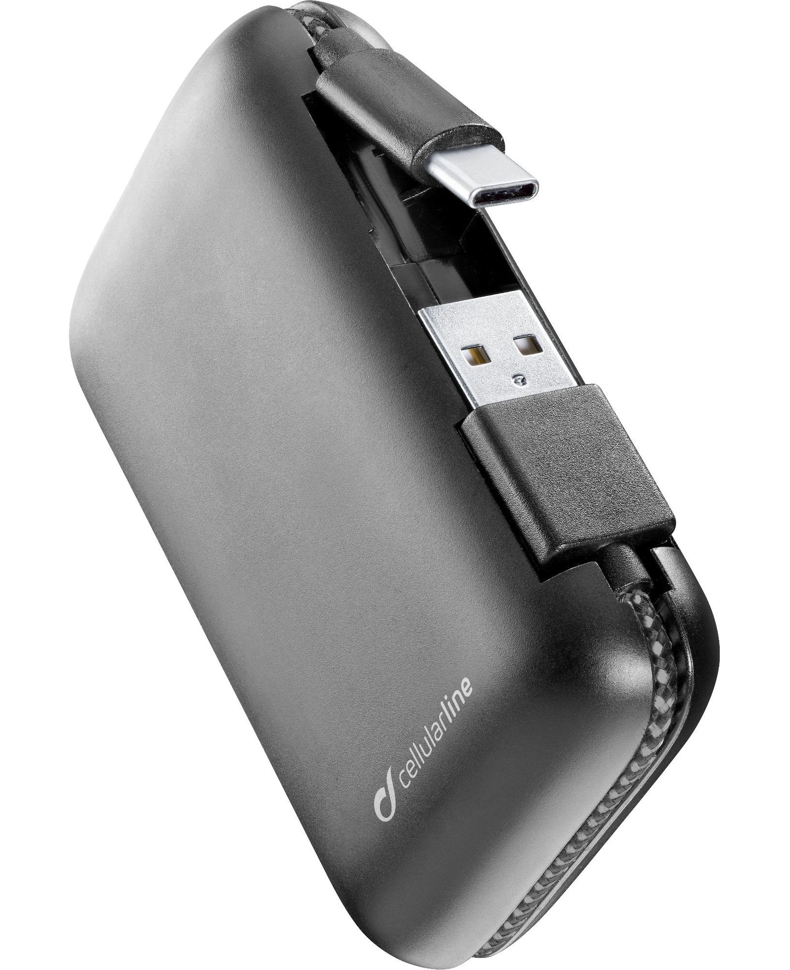Chargeur portable, freepower cable 5000mAh usb-c, noir