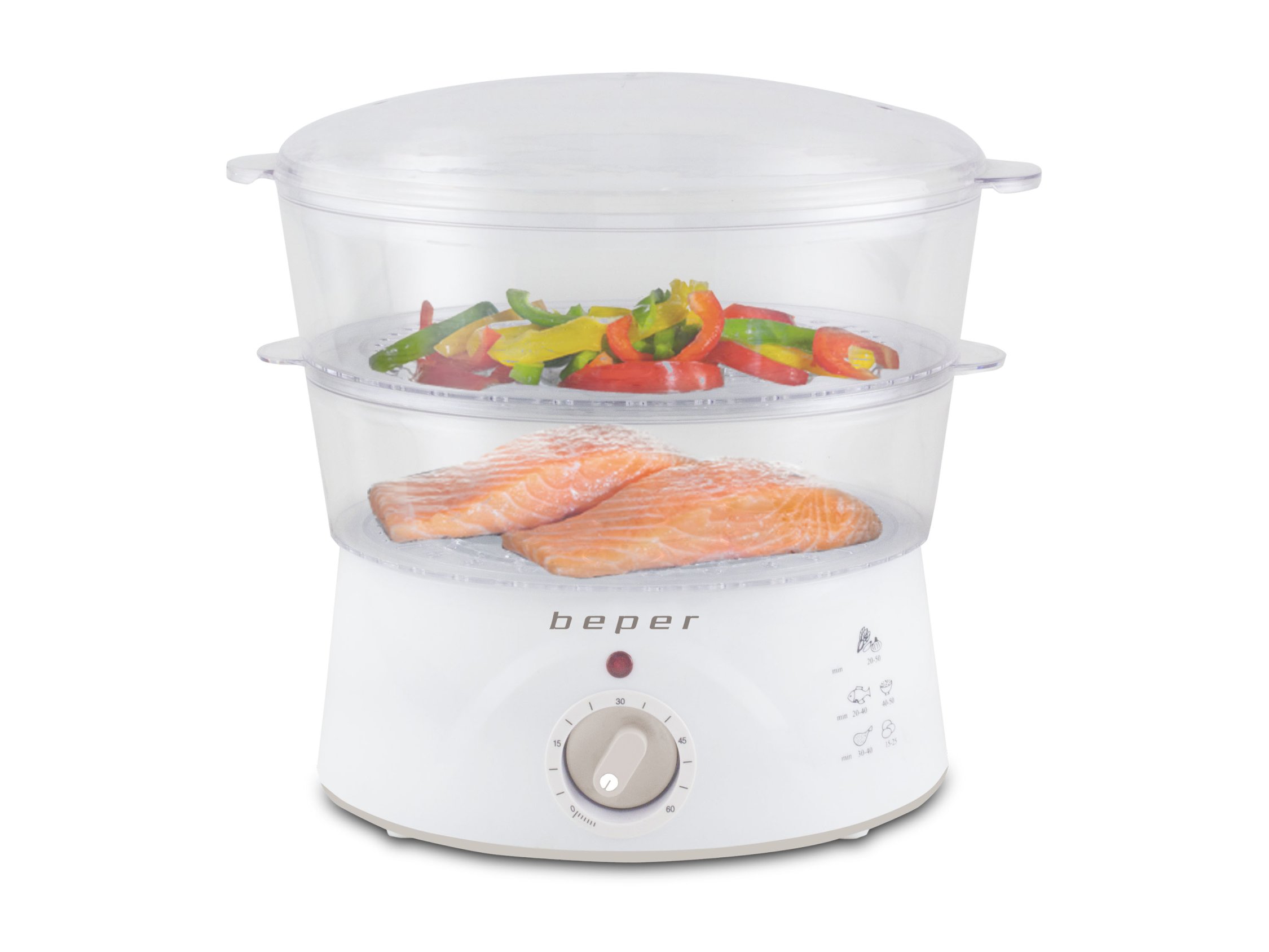 BC.260, 5l multi-cooker and steamer, white