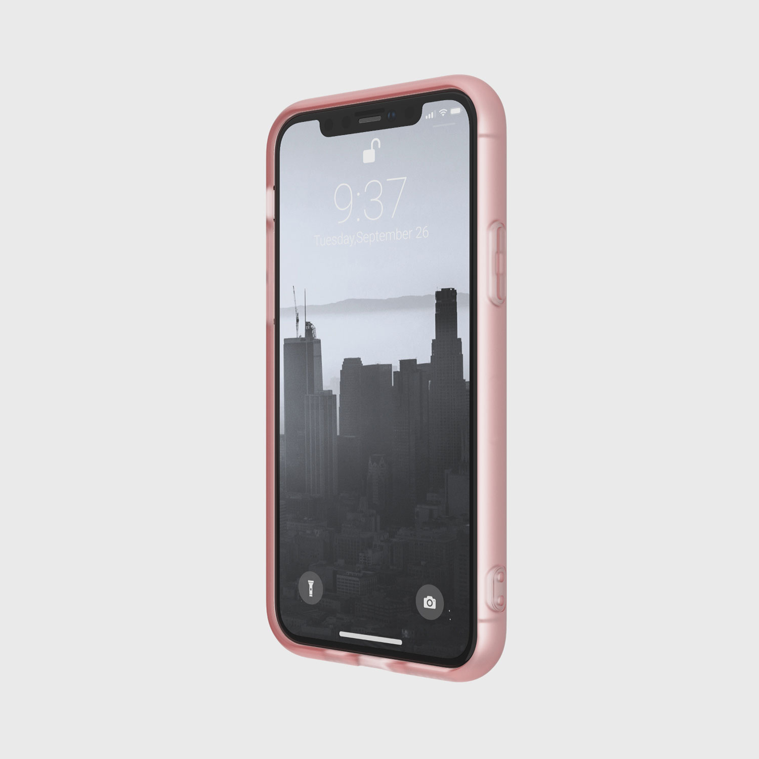 iPhone 11 Pro, case Glass Plus, pink