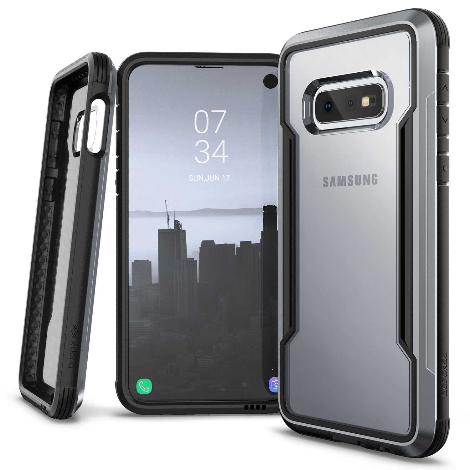 Samsung Galaxy S10e, case Defense Shield, black