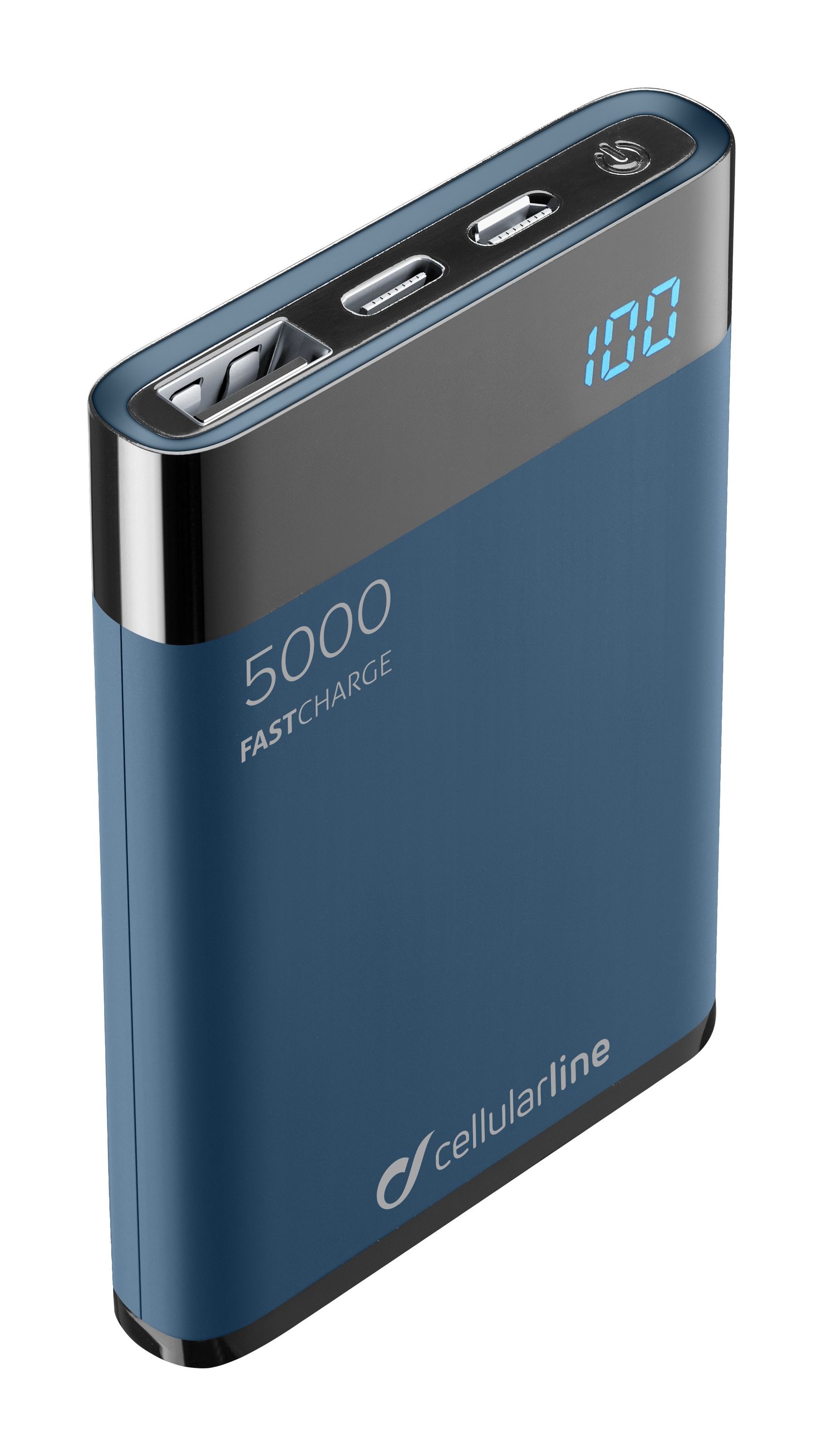 Portable charger, freepower manta HD 5000mAh, blue