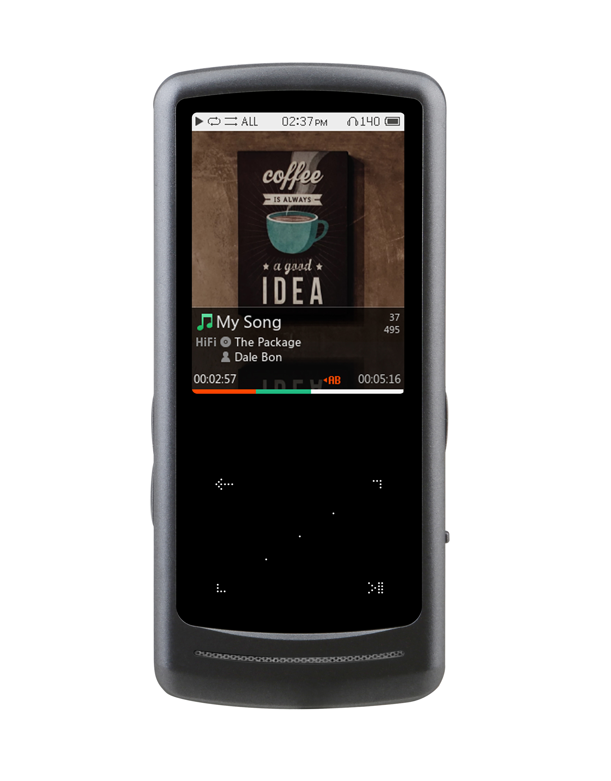 iAudio HiFi, 32GB, zilver