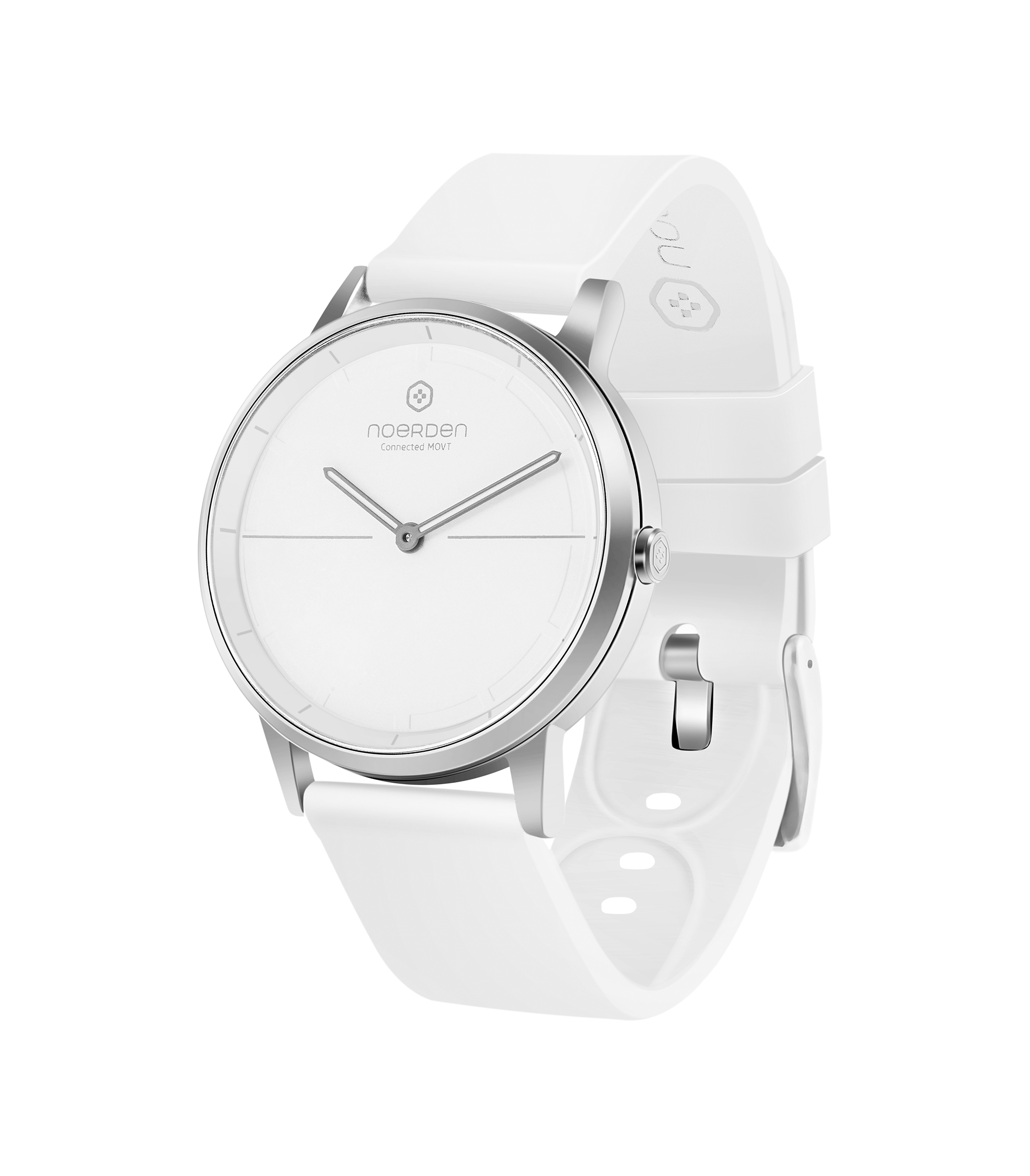 Mate 2, hybrid smartwatch, white