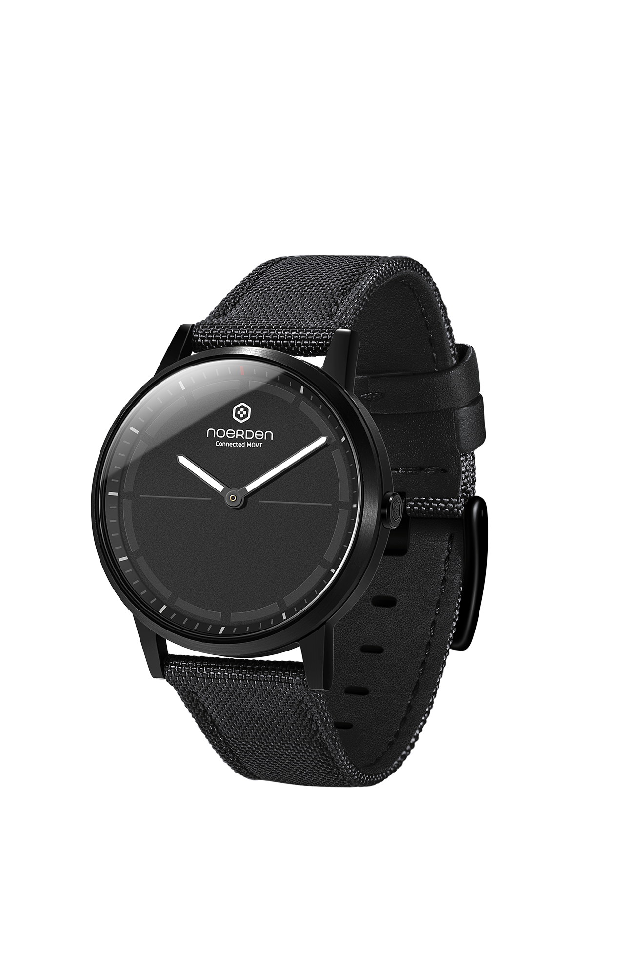 Mate 2+, hybride smartwatch, zwart