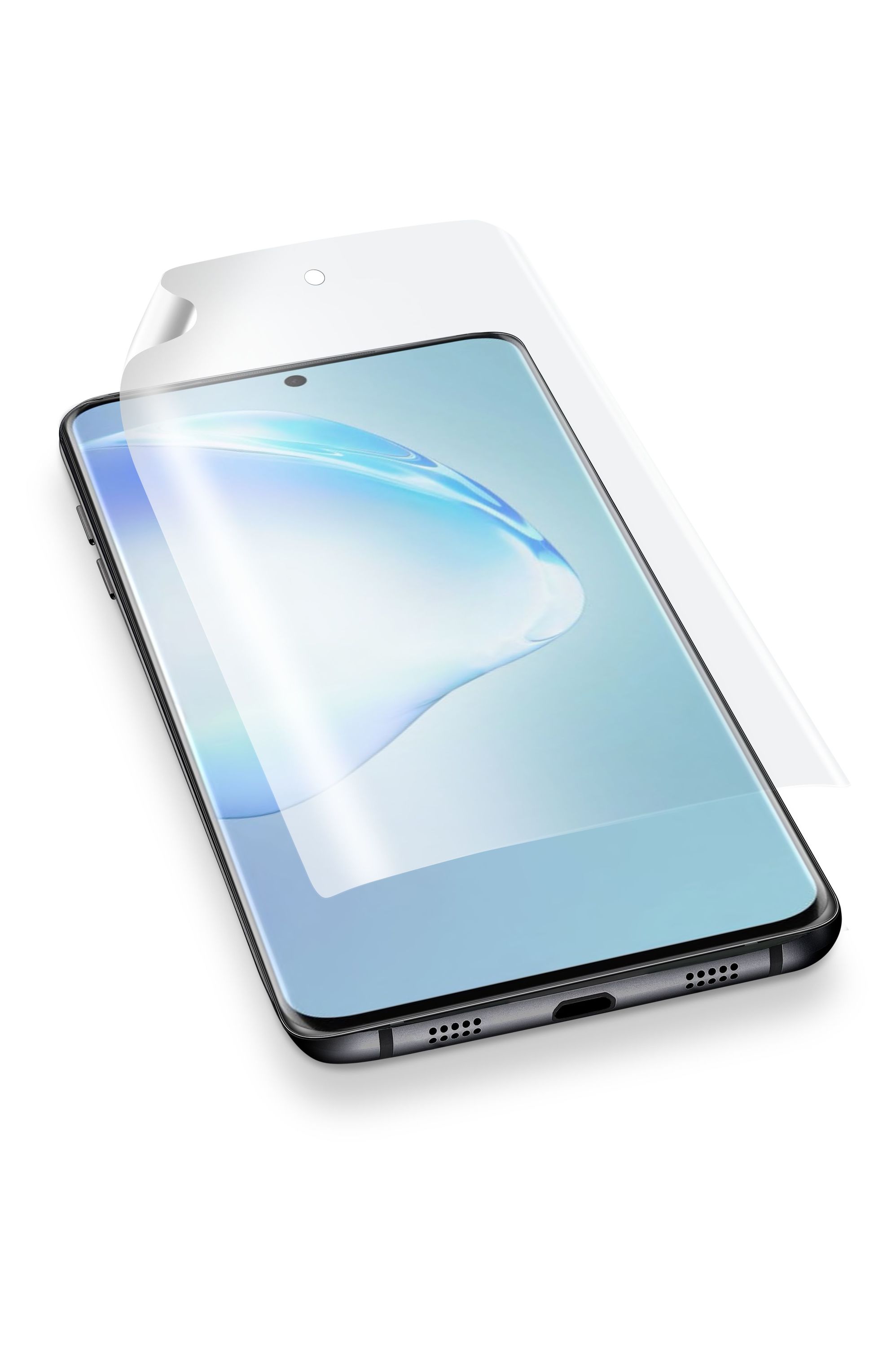 Samsung Galaxy S20 Plus, SP gebogen, transparant