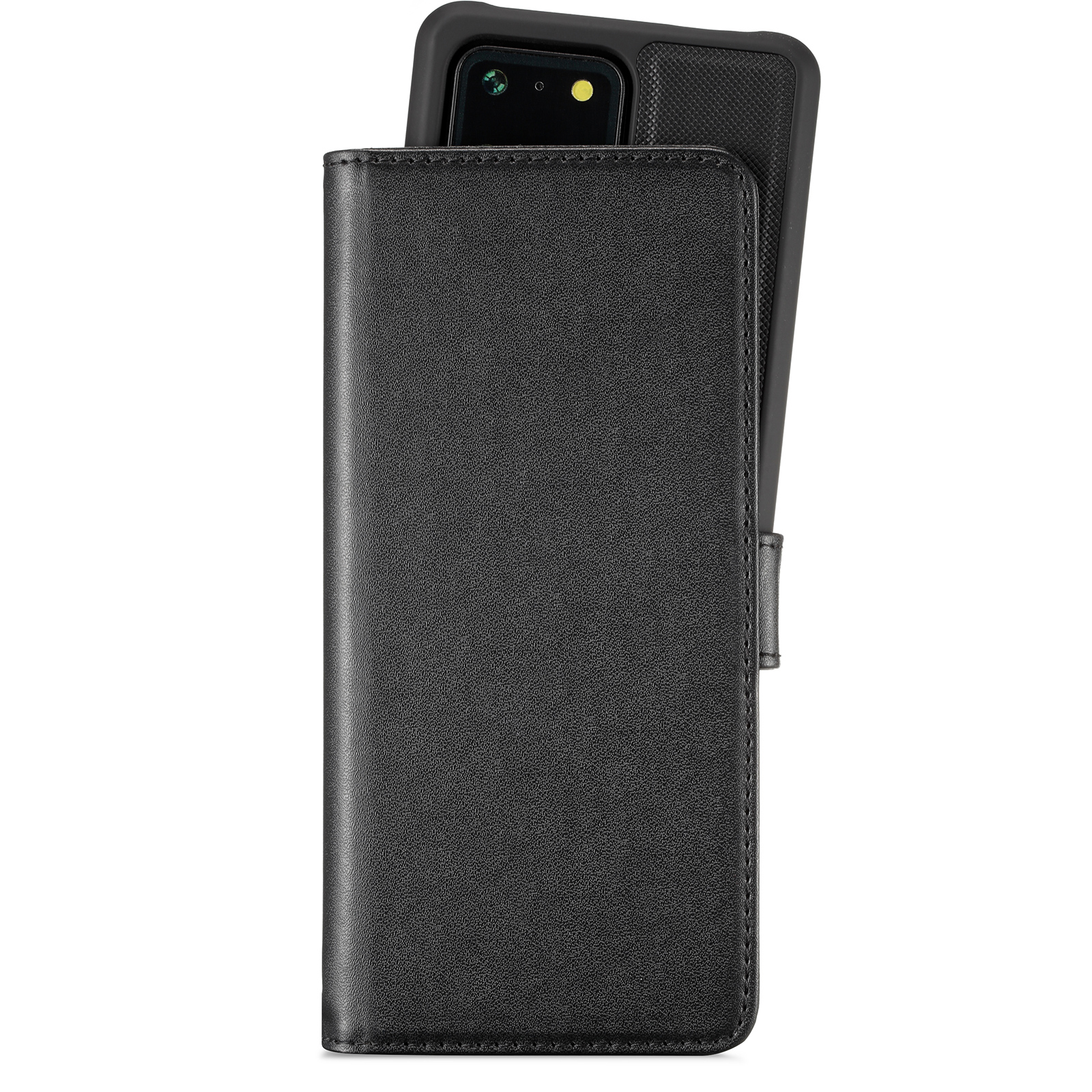 Samsung Galaxy S20 Ultra, housse wallet magntique, noir
