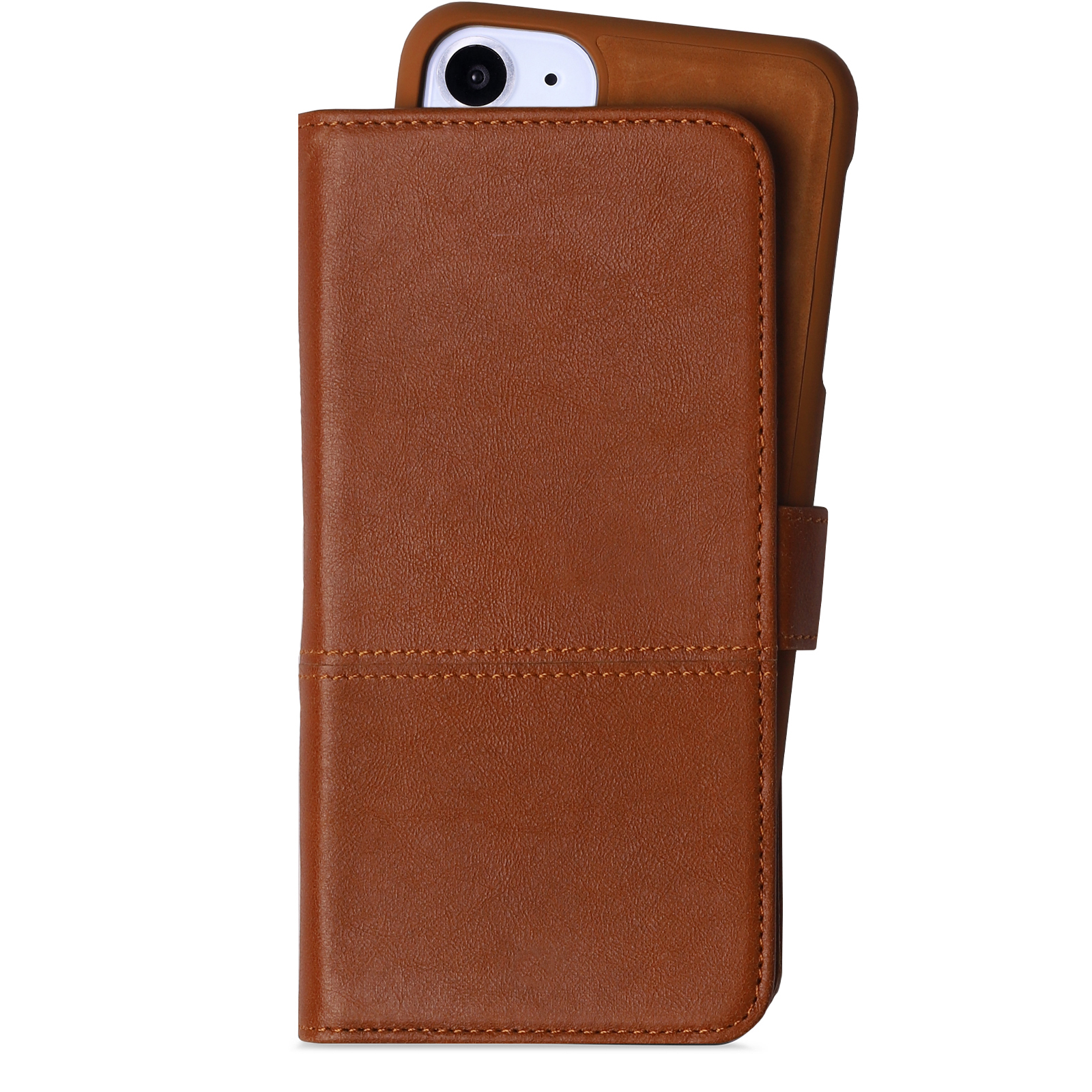 iPhone 11, selected wallet magntique vikhyddan, brun