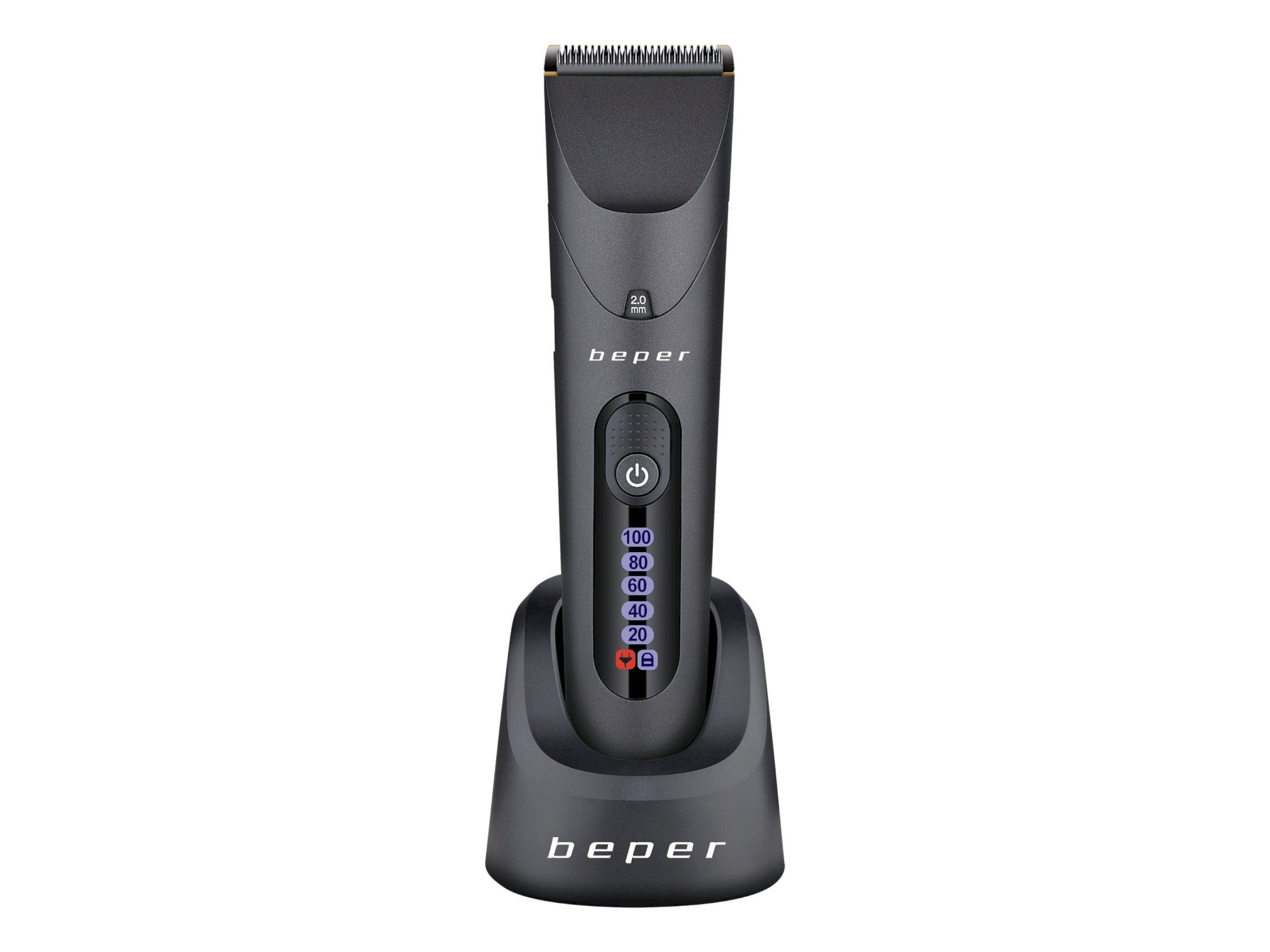 40.743, rechargeable hair clipper, black