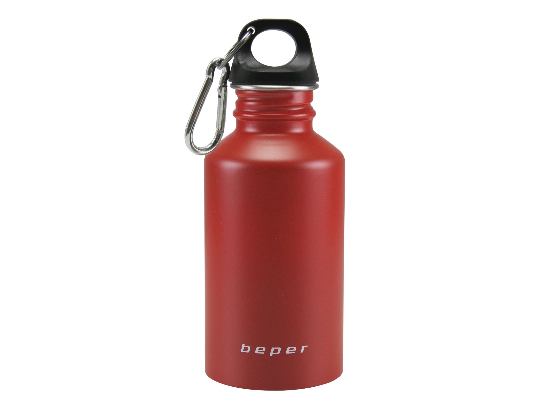 C102BOT002, flask, 500ml, stainless steel, red