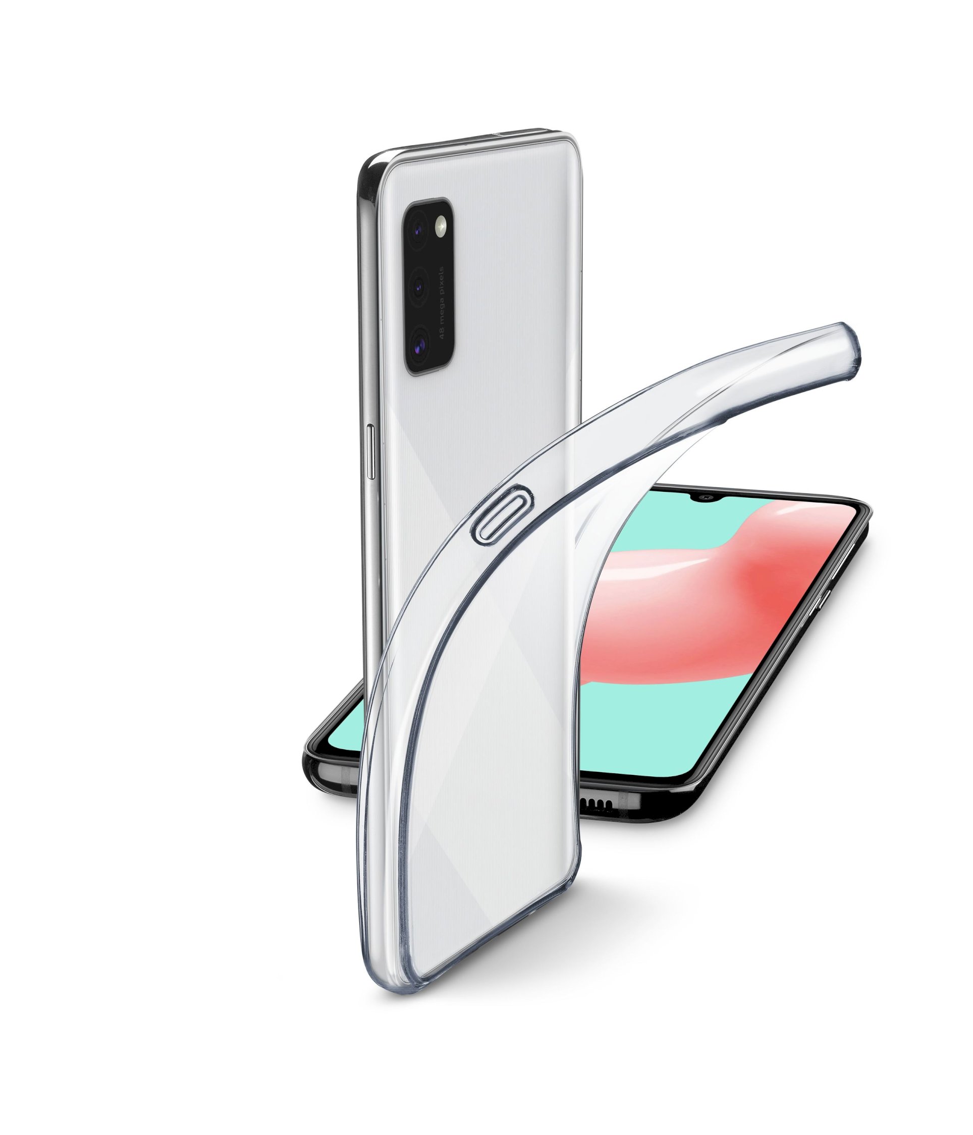 Samsung Galaxy A41, case fine, transparent