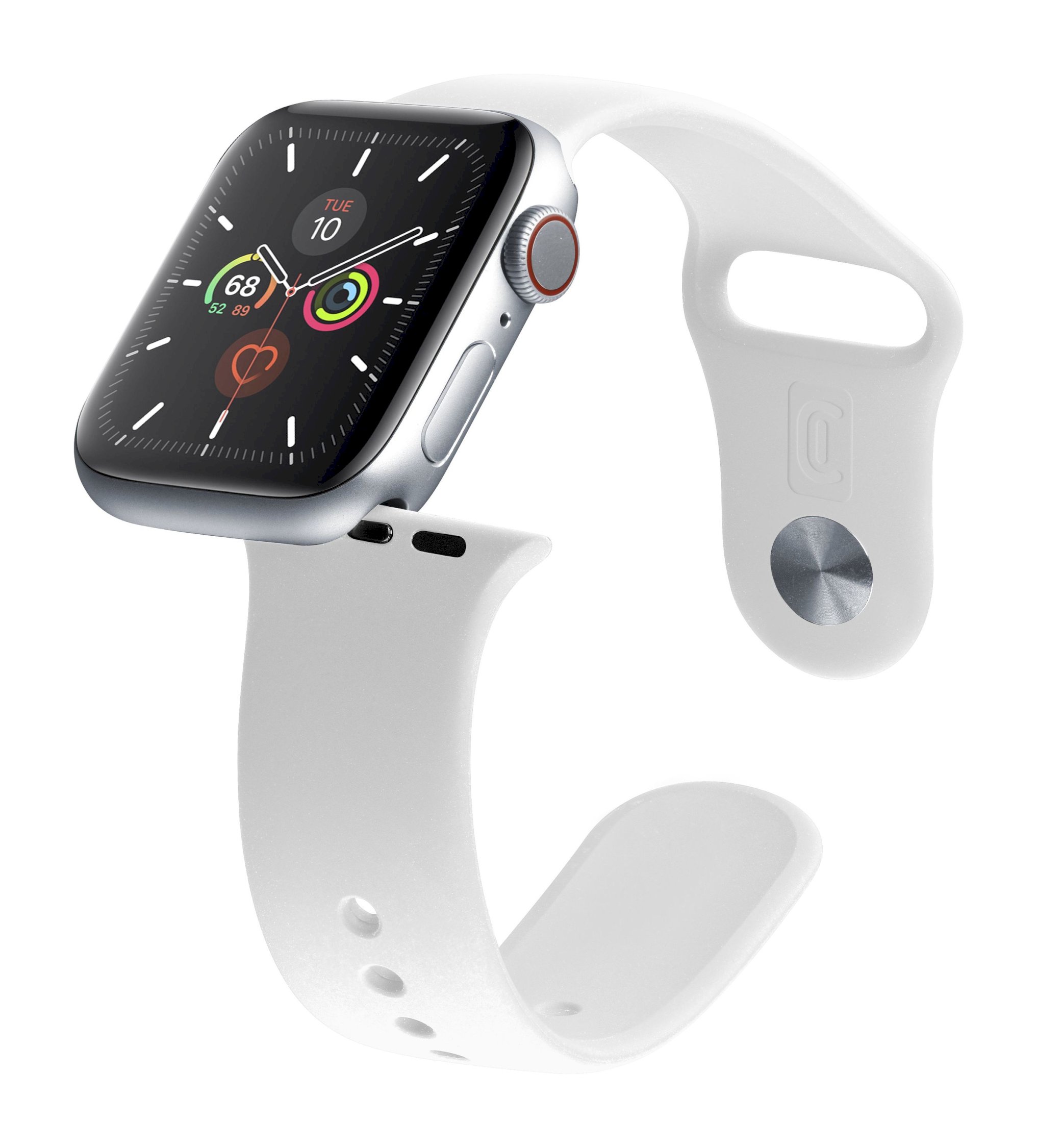 Apple watch 38/40/41 mm, silicone band urban, white