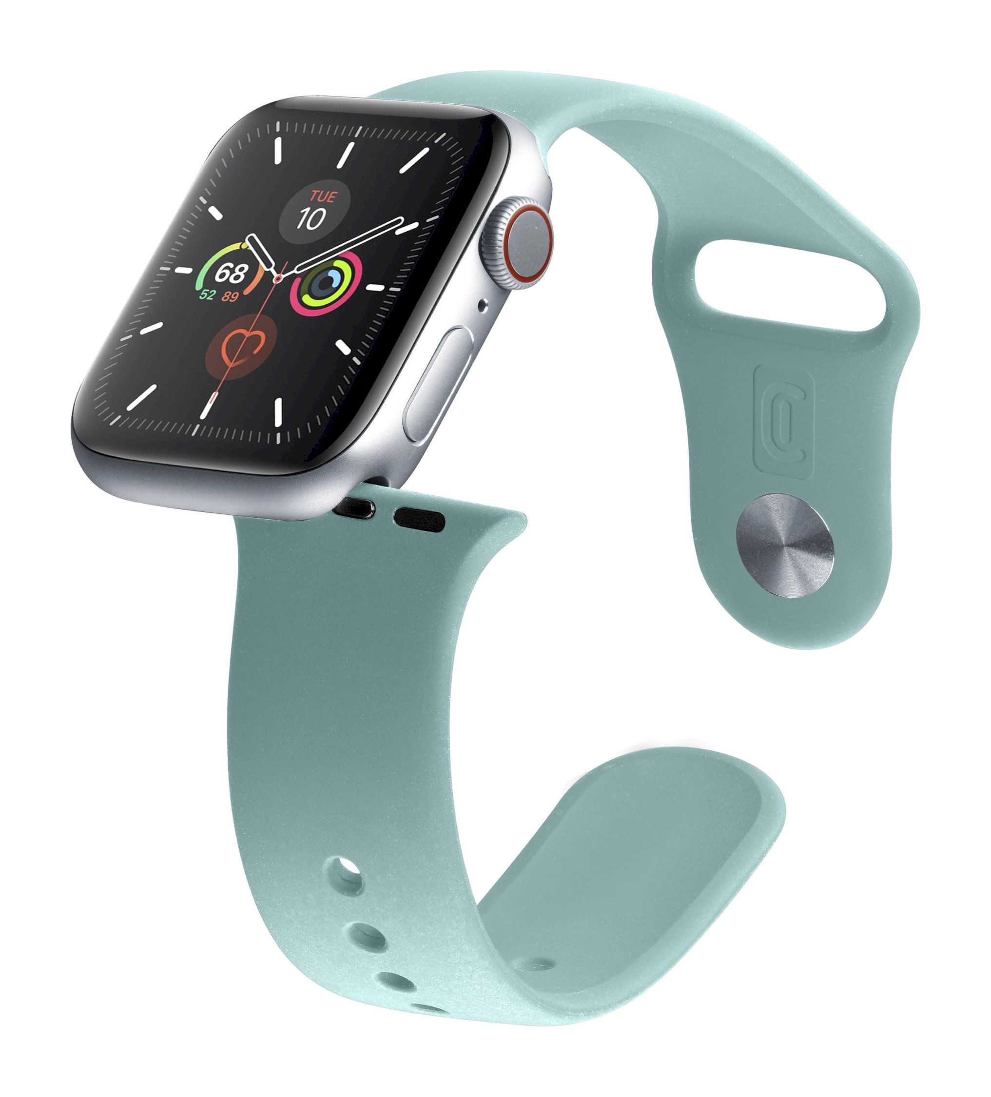 Apple watch 42/44/45 mm, silicone band urban, green
