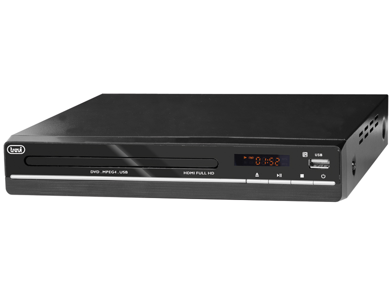 DVMI-3580-HD, DVD-speler, HDMI Scart RCA Usb zwart
