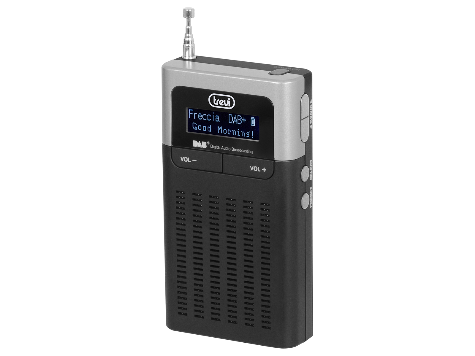 DAB-793-R, DAB-Player portable, noir