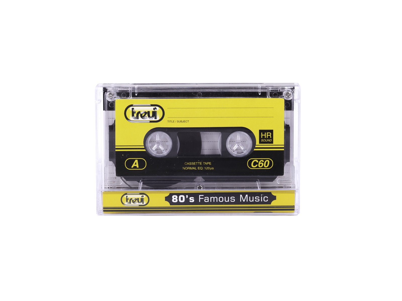 C60-HR-PACK-4, cassette-pack, noir