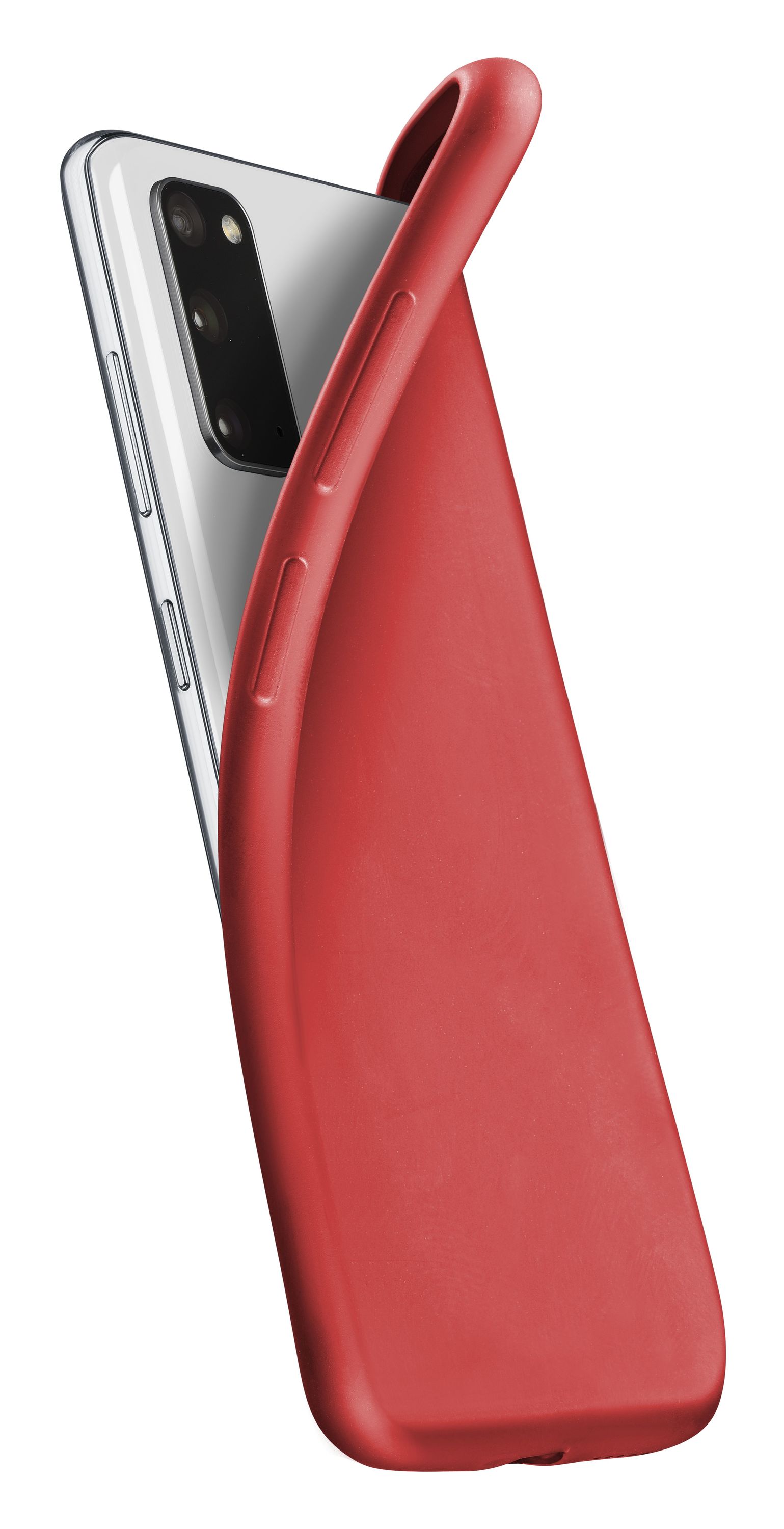 Samsung Galaxy A41, housse chroma, rouge