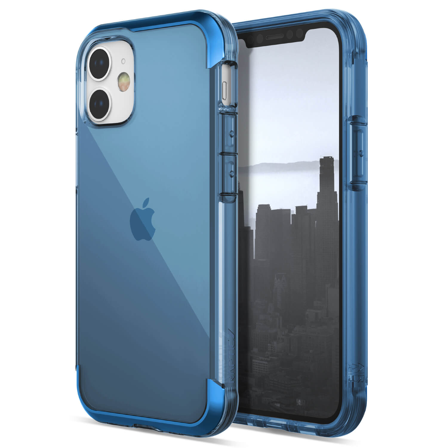 iPhone 12 Mini, hoesje Raptic Air, blauw