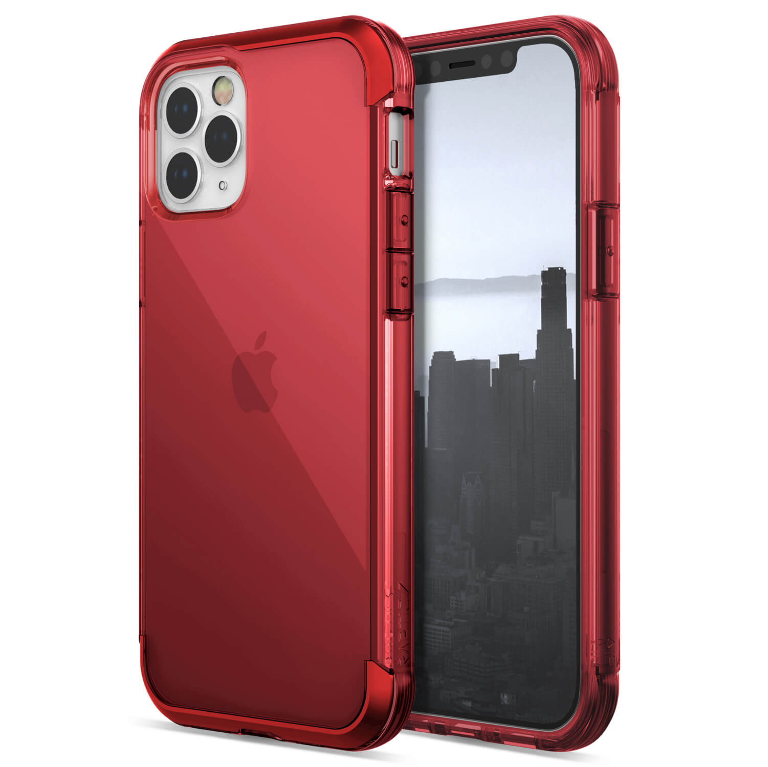 iPhone 12/12 Pro, hoesje Raptic Air, rood