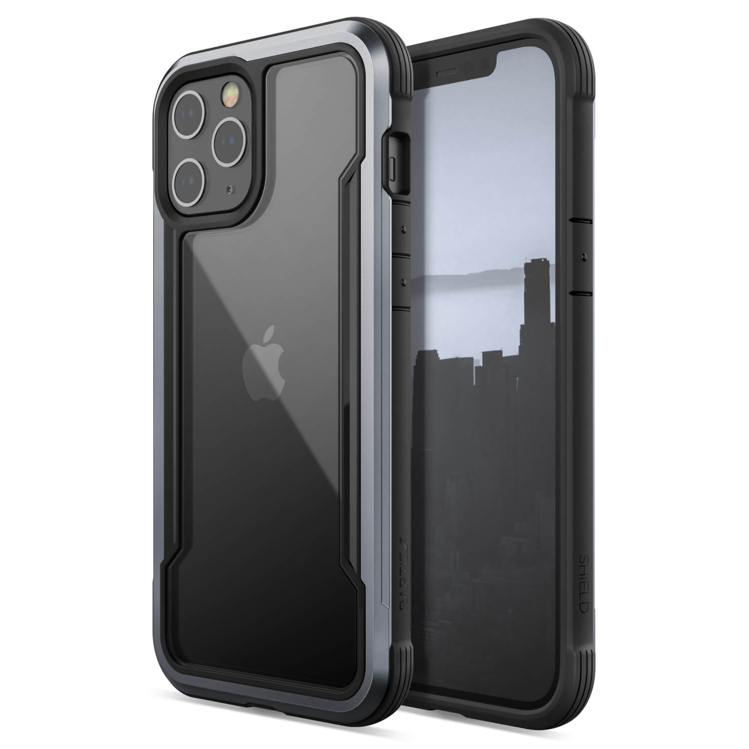 iPhone 12 Pro Max, hoesje Raptic Shield, zwart