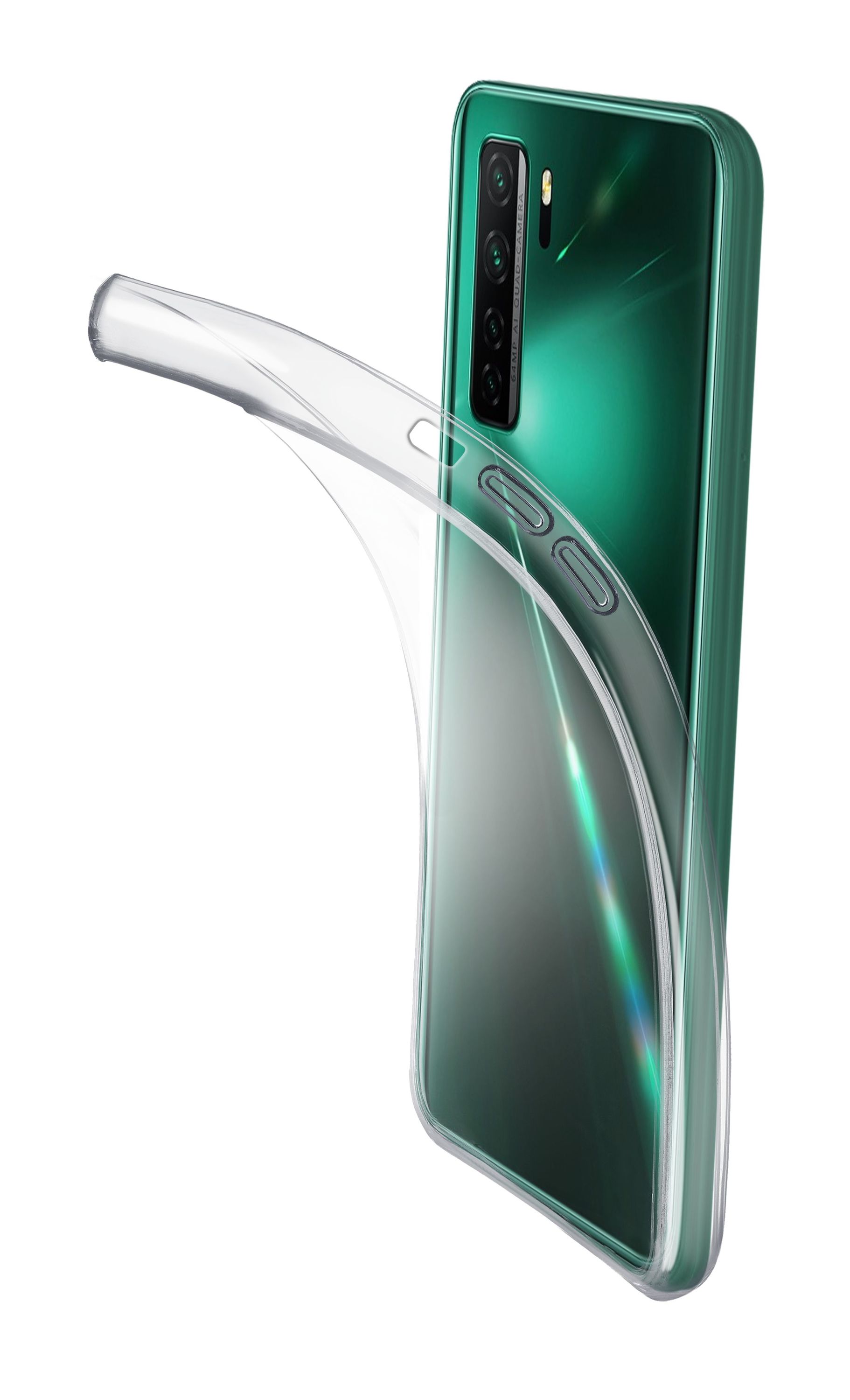 Huawei P Lite 5G / Nova 7 SE, case fine, transparent