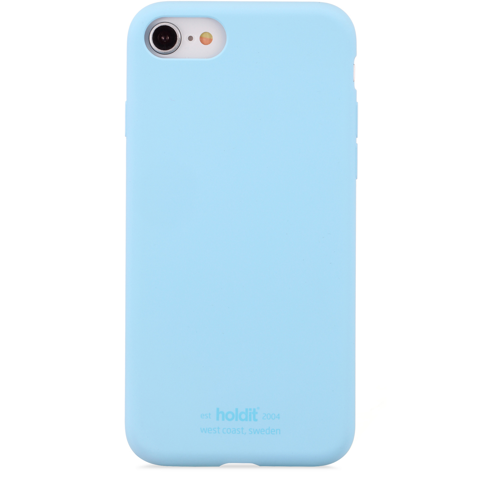 iPhone SE (2020)/8/7, case silicone, light blue