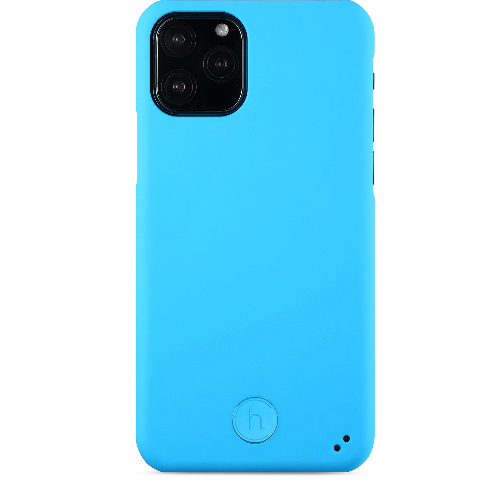 iPhone X/Xs/11 Pro, case connect, fluorescent blue