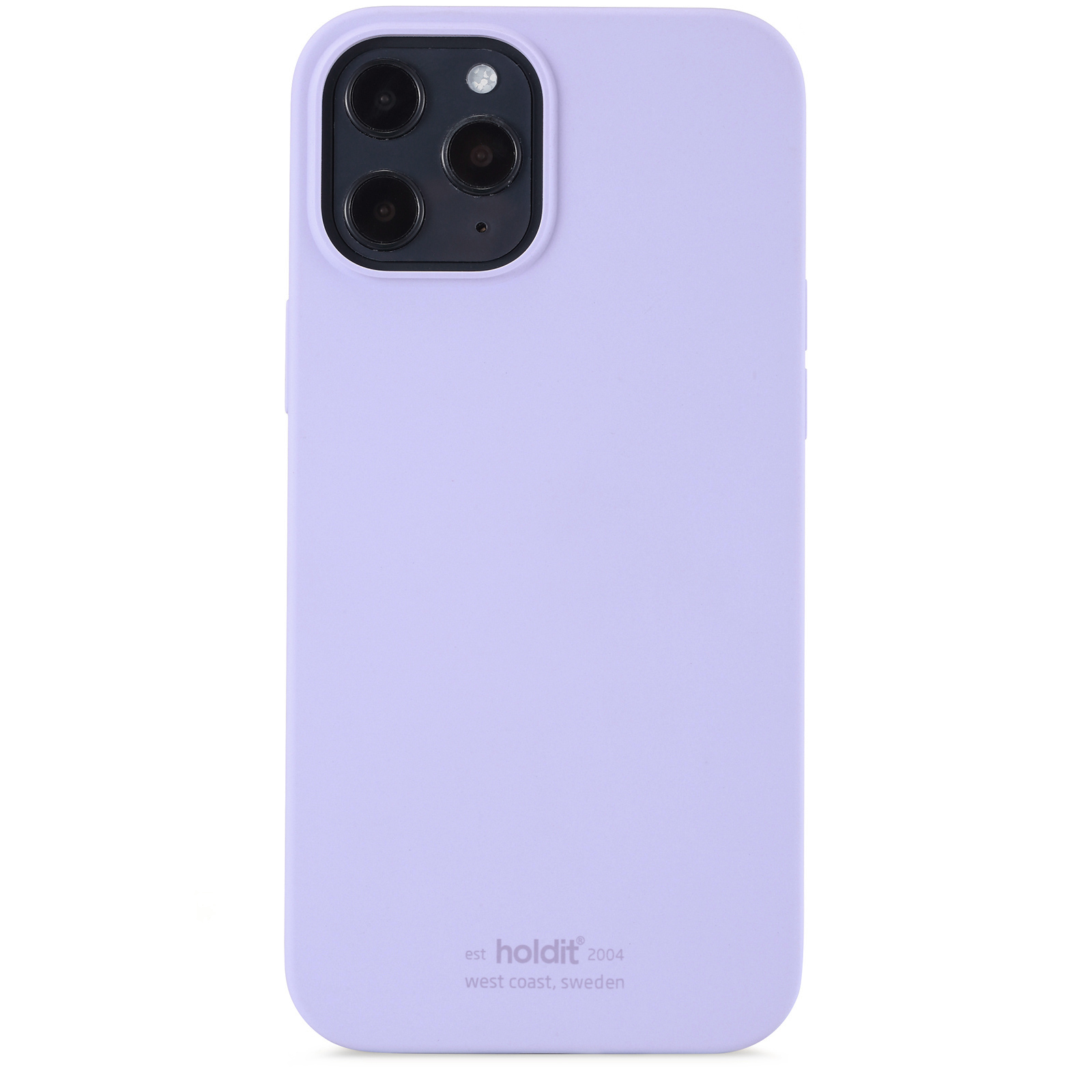 iPhone 12 Pro Max, case silicone, lavender