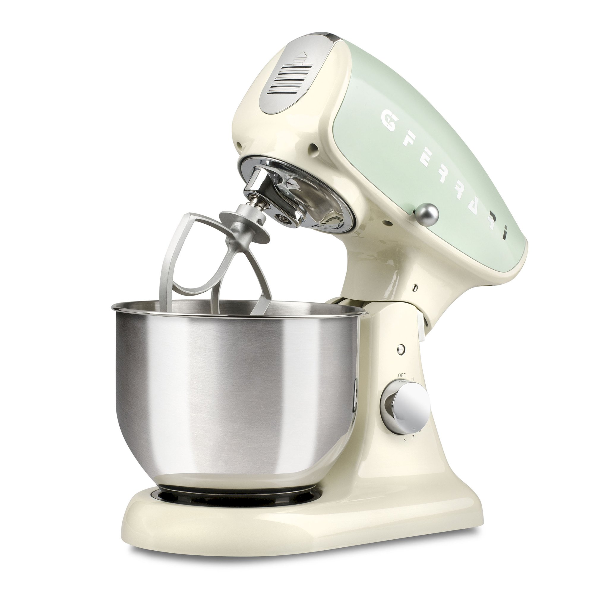 G2007505, Pastaio Deluxe, stand mixer, 5,2L, 1200W, crme/groen