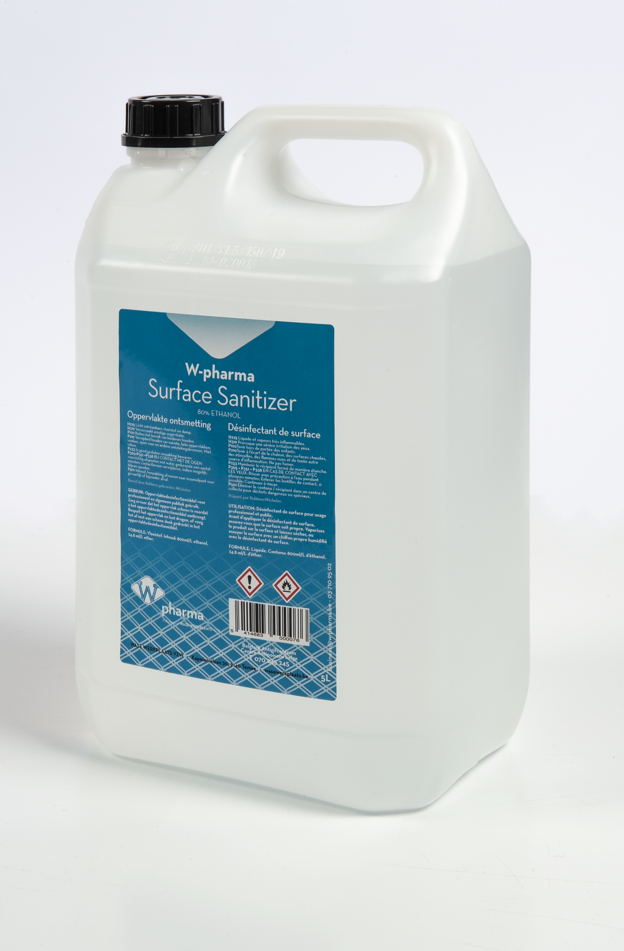 W-pharma, surface sanitizer 5l