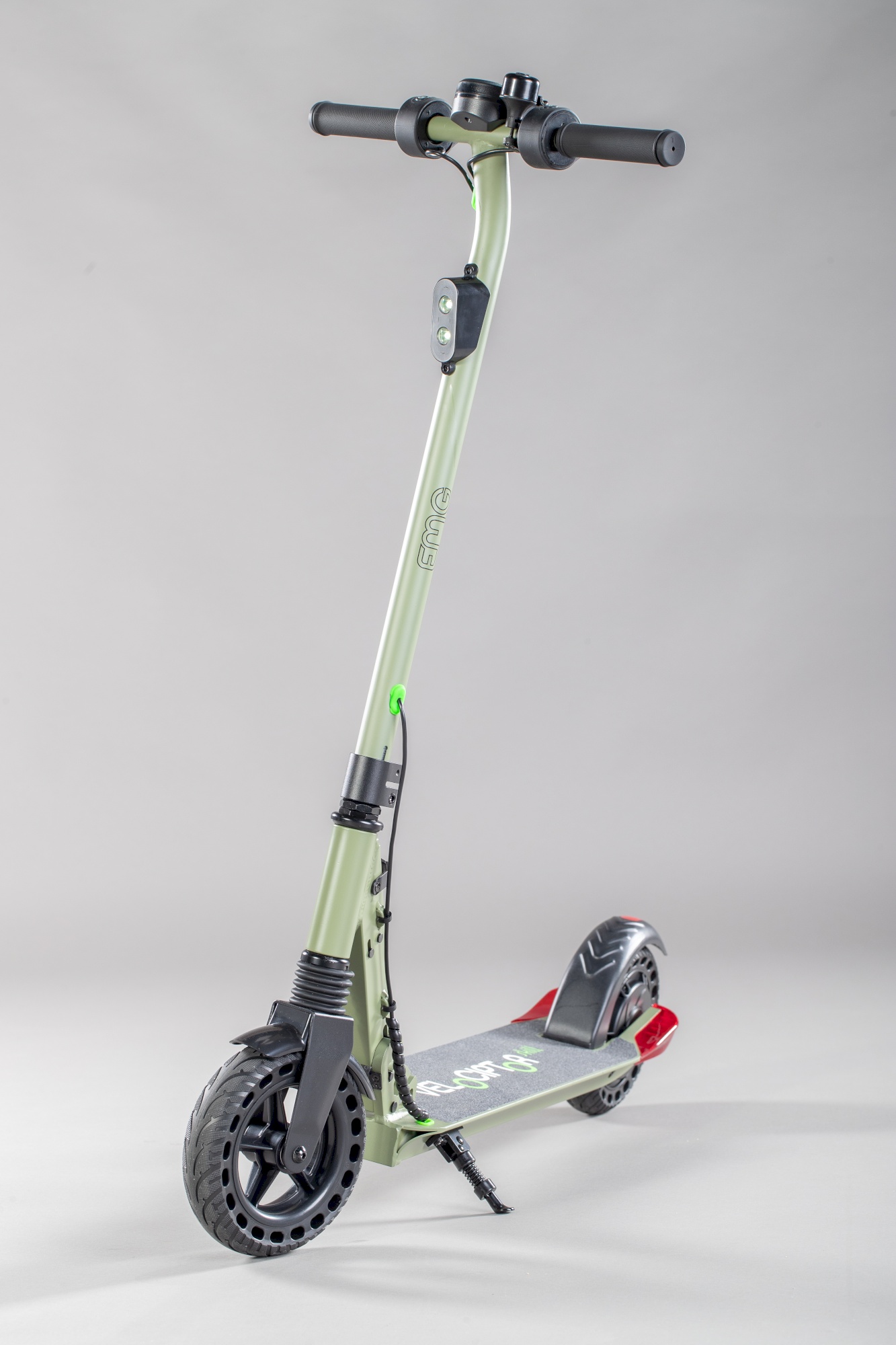 Velociptor Skill, electric scooter, 36V 5Ah, 8", military green