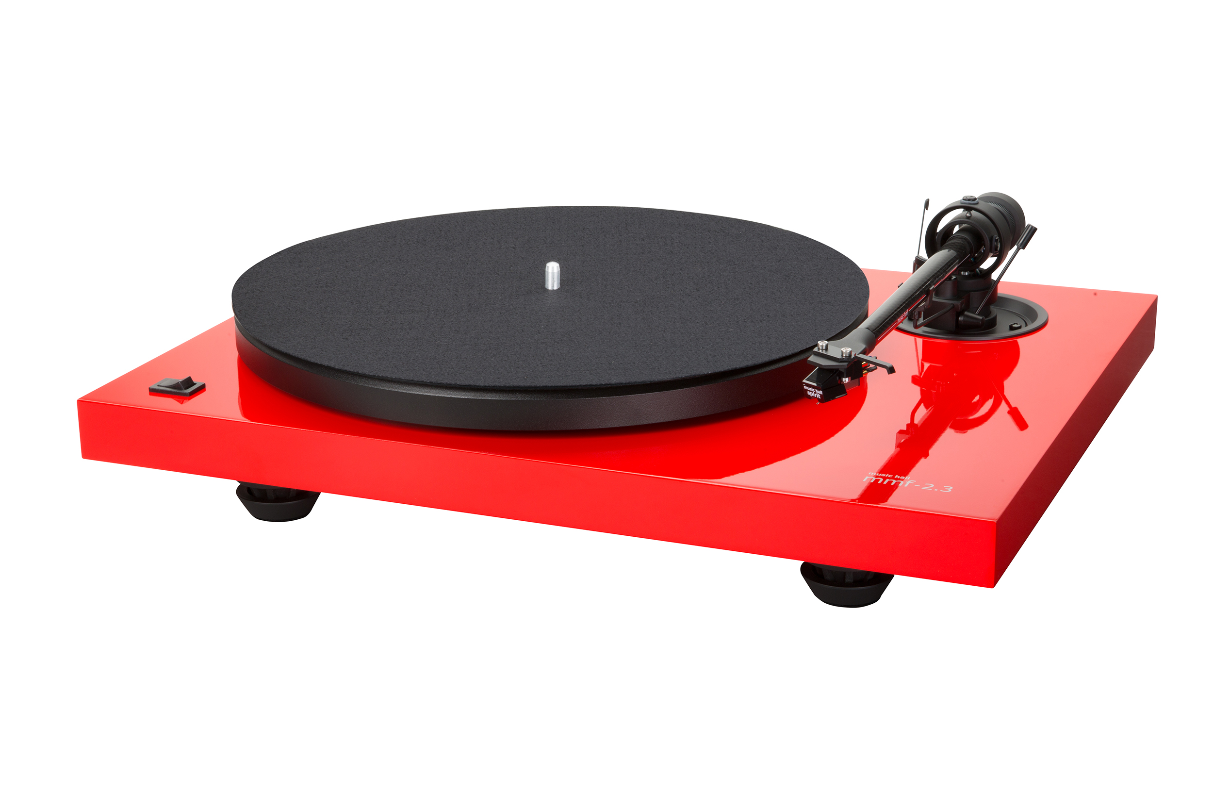 MMF-2.3LE, turntable with Spirit, red