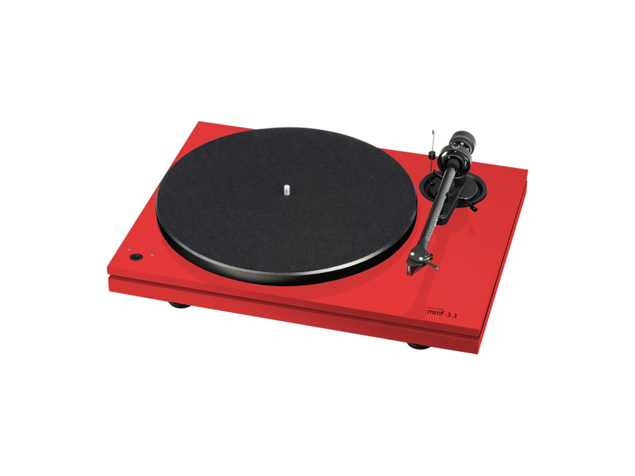 MMF-3.3LE, turntable with Ortofon Red, red