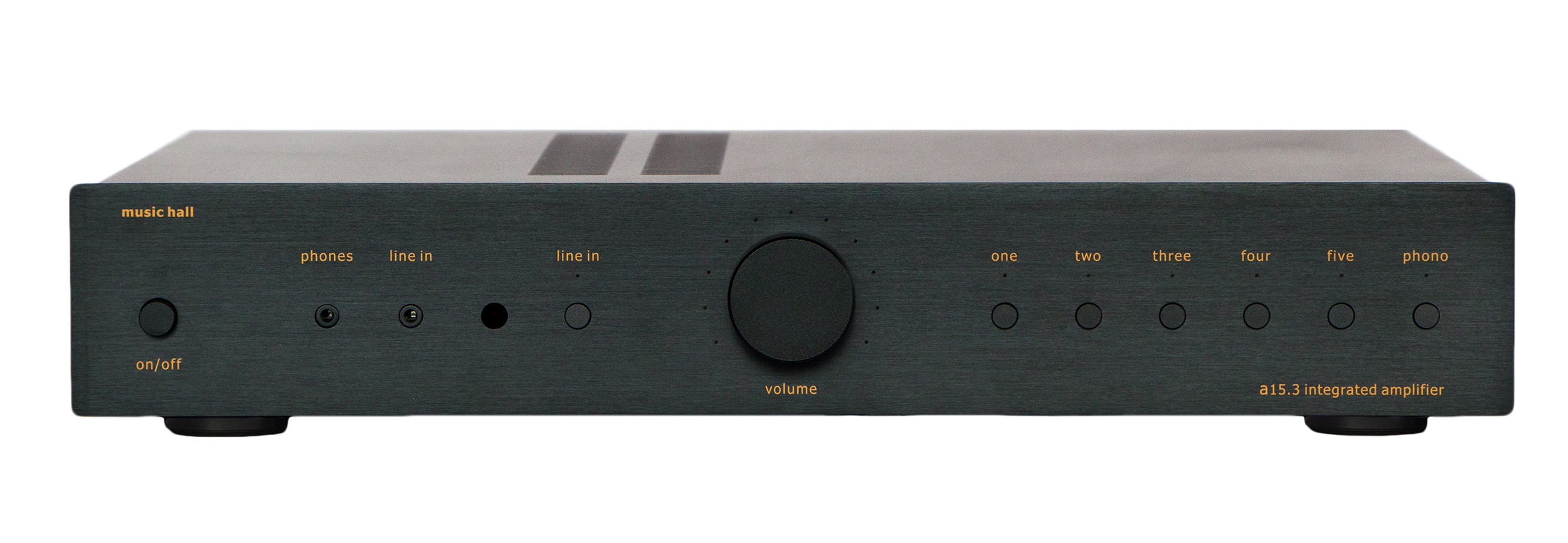 A15.3, integrated amplifier, 100w, black
