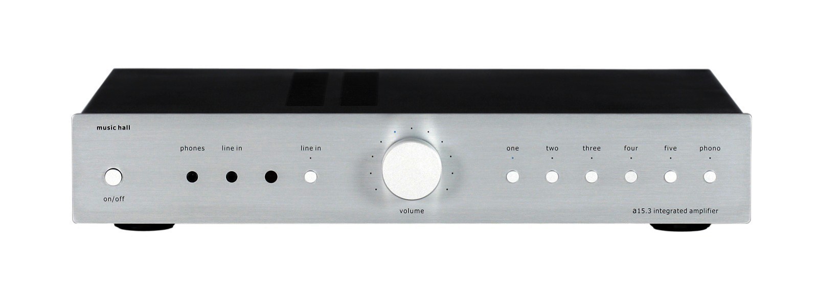 A15.3, integrated amplifier, 100w, silver