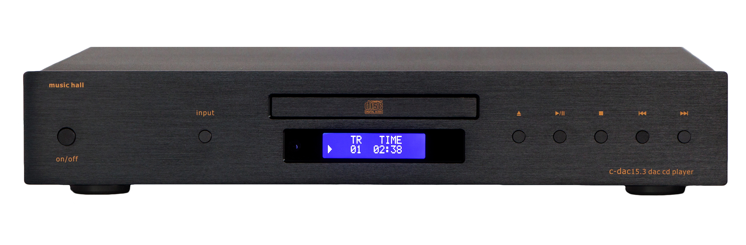 C-DAC15.3, DAC-CD-player, black