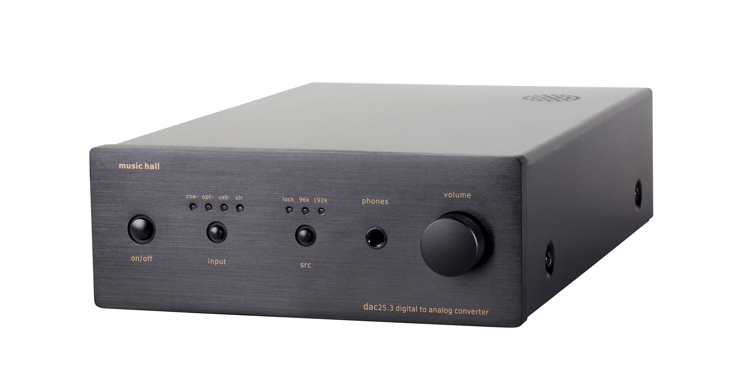 DAC25.3 PLUS, DAC, zwart