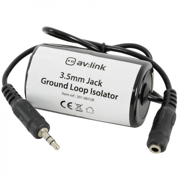 01589, Ground loop isolator (3.5mm)
