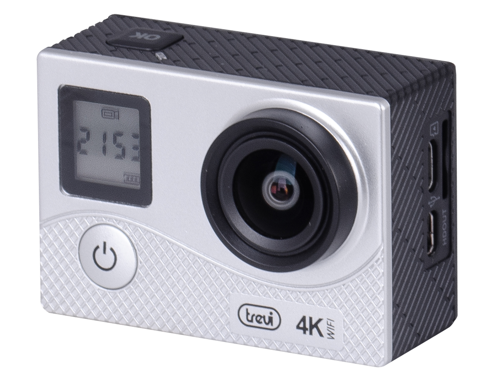 GO-2500, 4K wifi sport camera + acc, silver