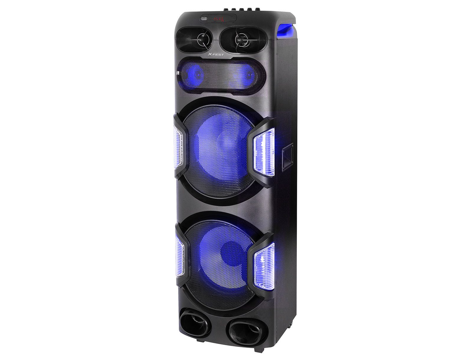 XF-3500-PRO, party speaker 300W, zwart