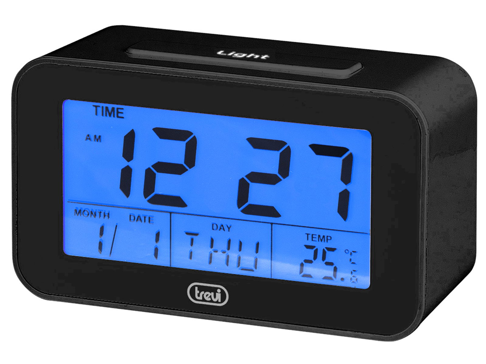 SLD-3P50, alarm clock, black