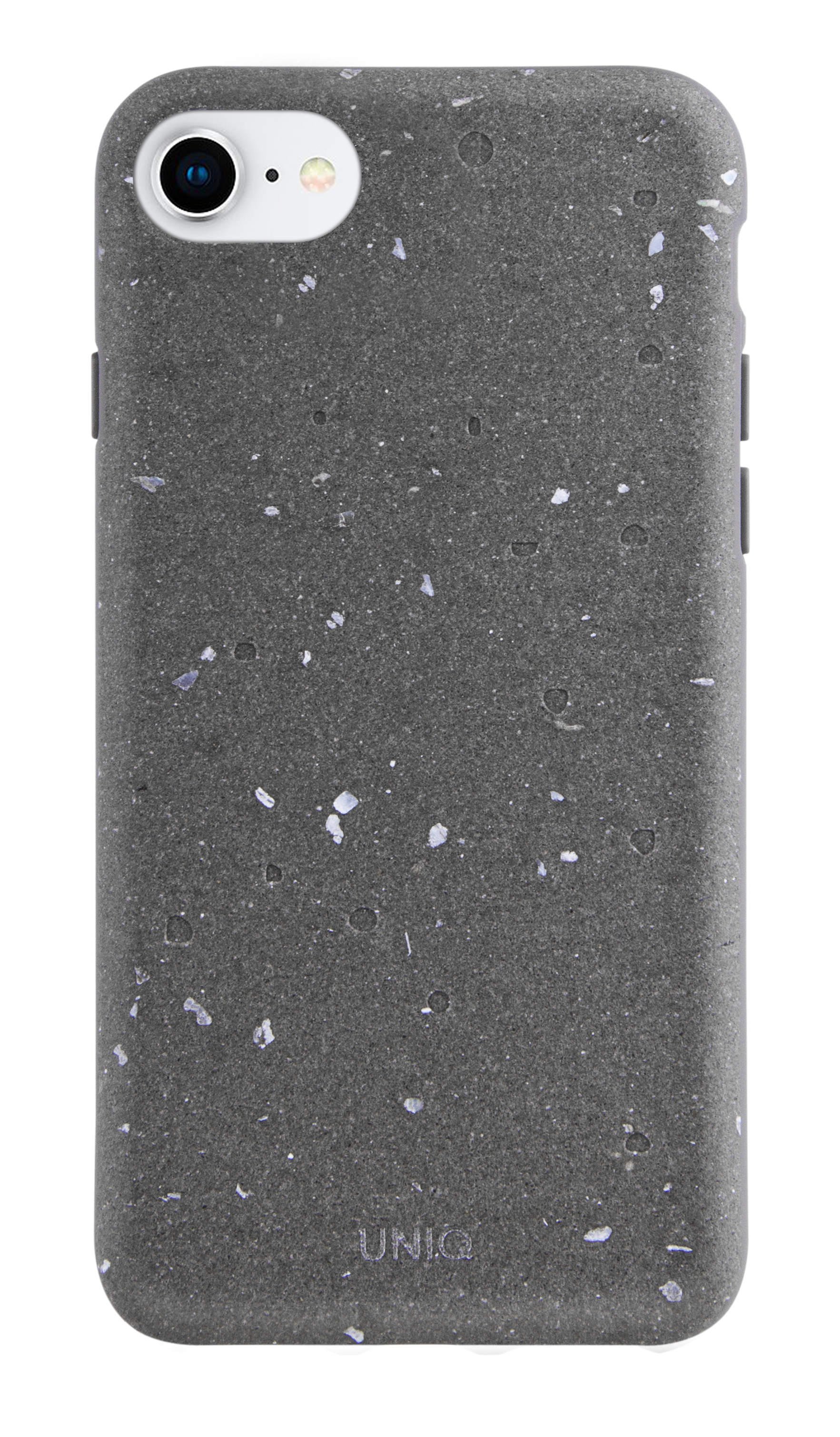 iPhone SE (2020)/8/7, case element cobble, concrete, grey