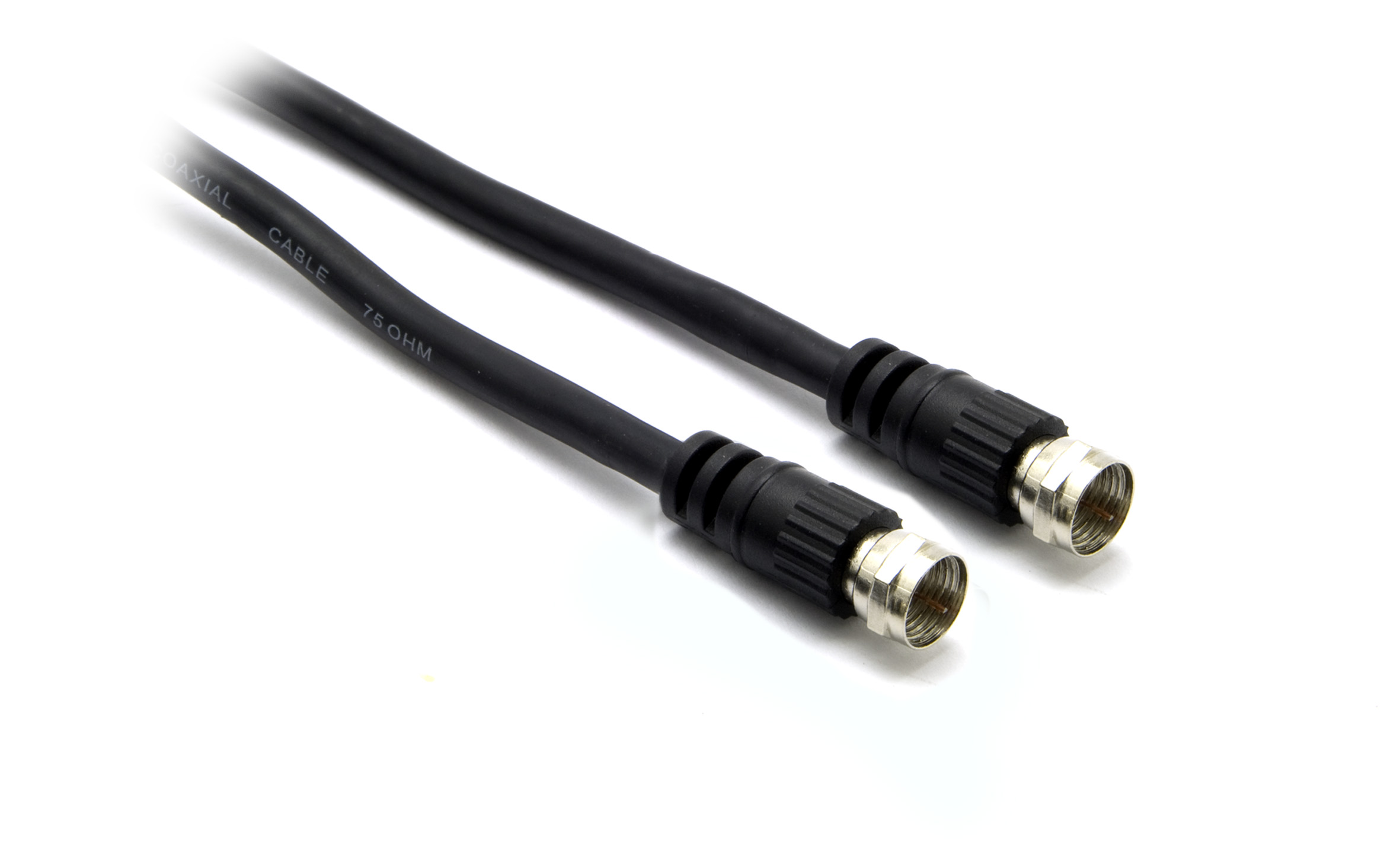644 - SAT Cable, "F" Type plug -"F" Type plug, L.2,0 m, black
