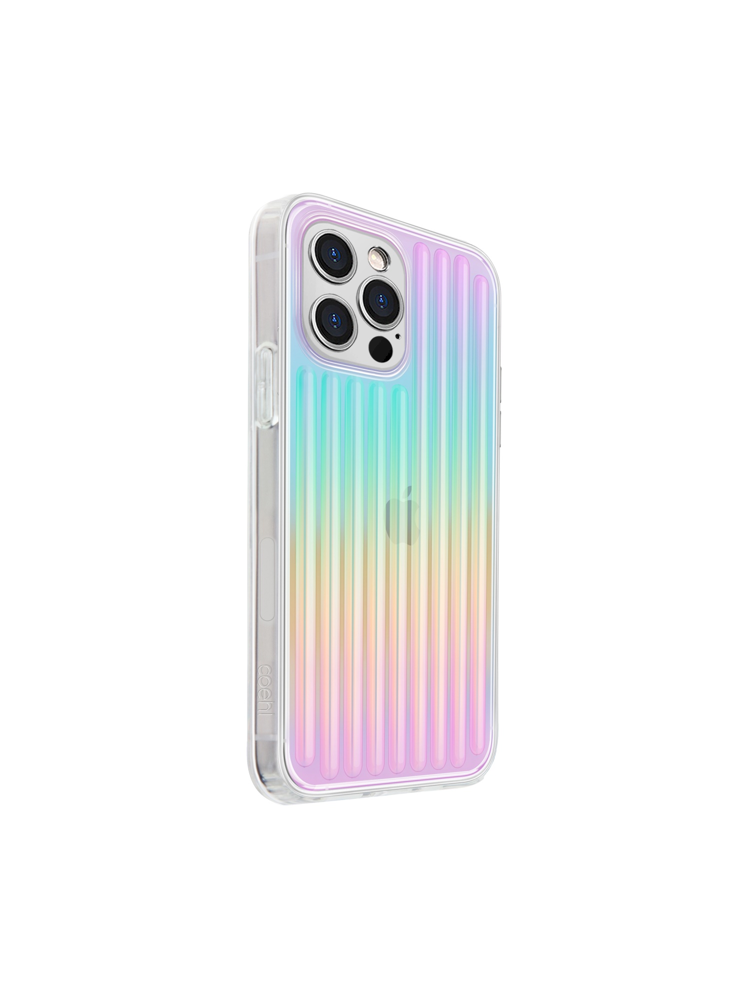 iPhone 12 Pro Max, case coehl linear, iridescent